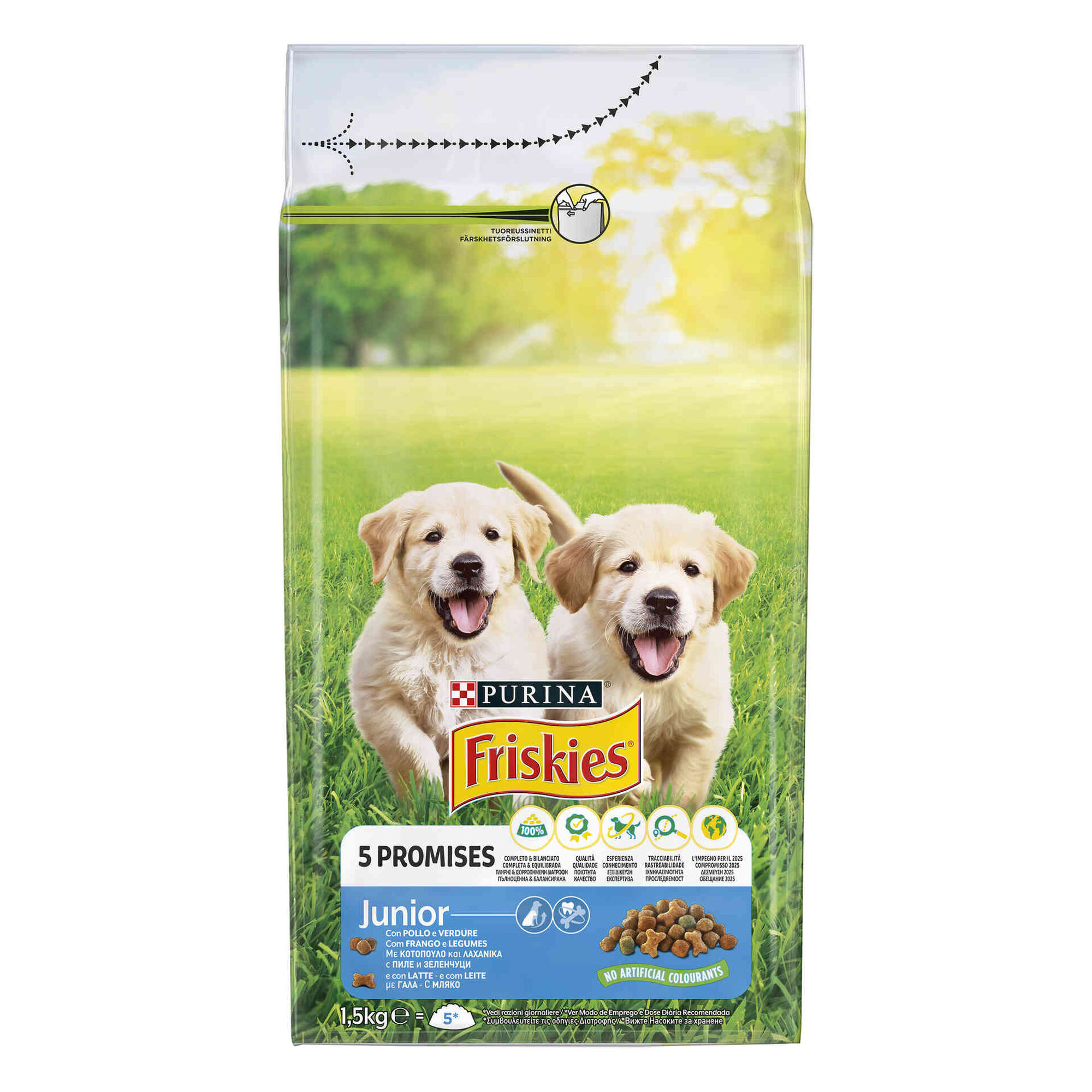 Ração para Cão Júnior Frango e Legumes