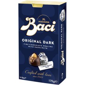 Bombons de Chocolate Negro com Avel&atilde; Baci