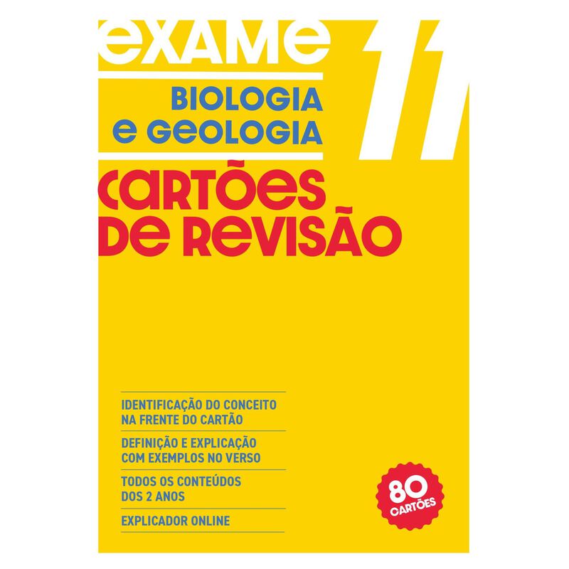 Cartões de Revisão - Biologia e Geologia 11.º Ano de Leya Educação