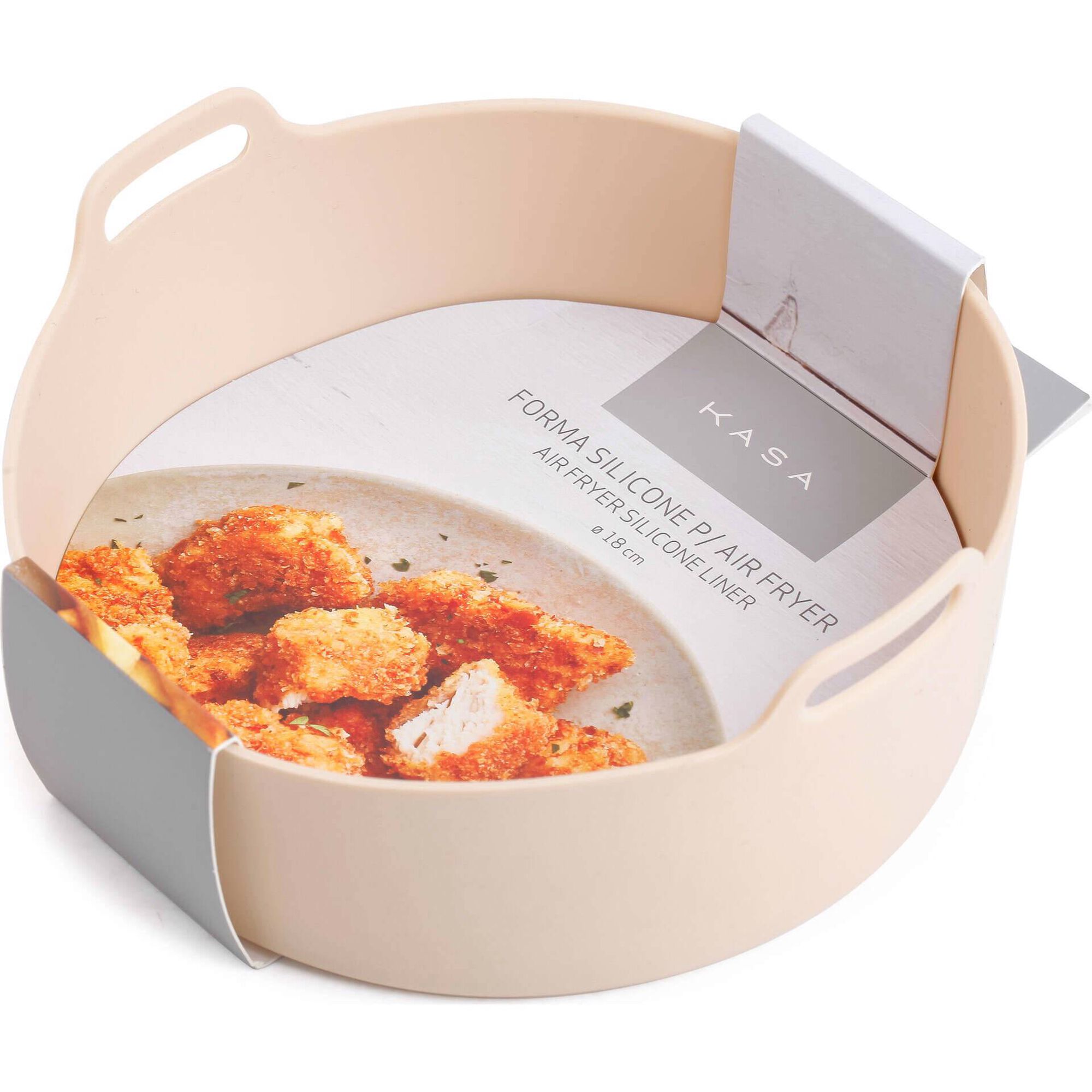 Forma Silicone 18cm para Air Fryer Kasa