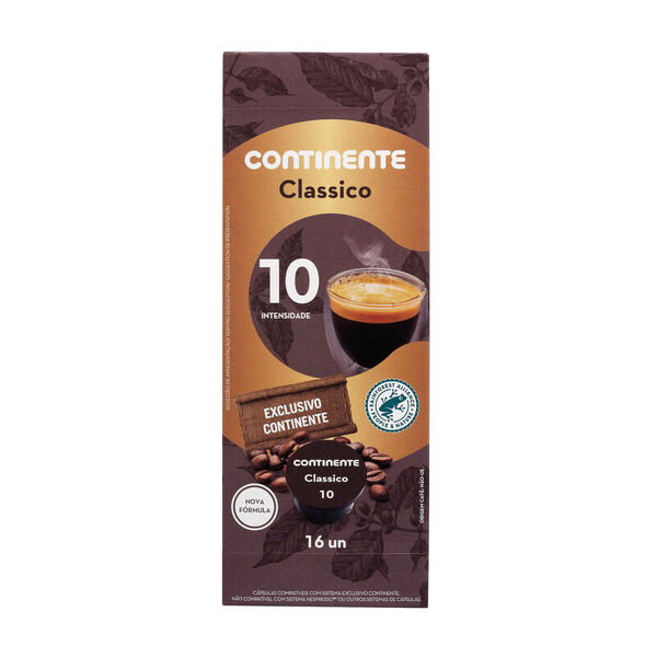 Cápsulas de Café Classico Int 10 Continente