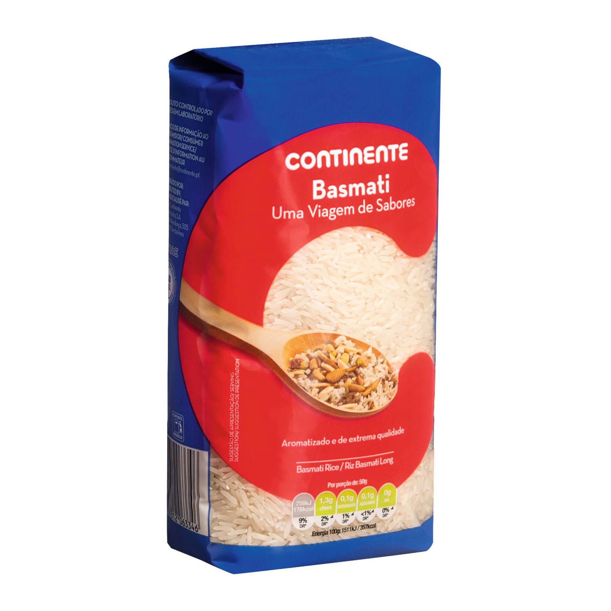 Arroz Basmati emb. 1 kg Continente Continente