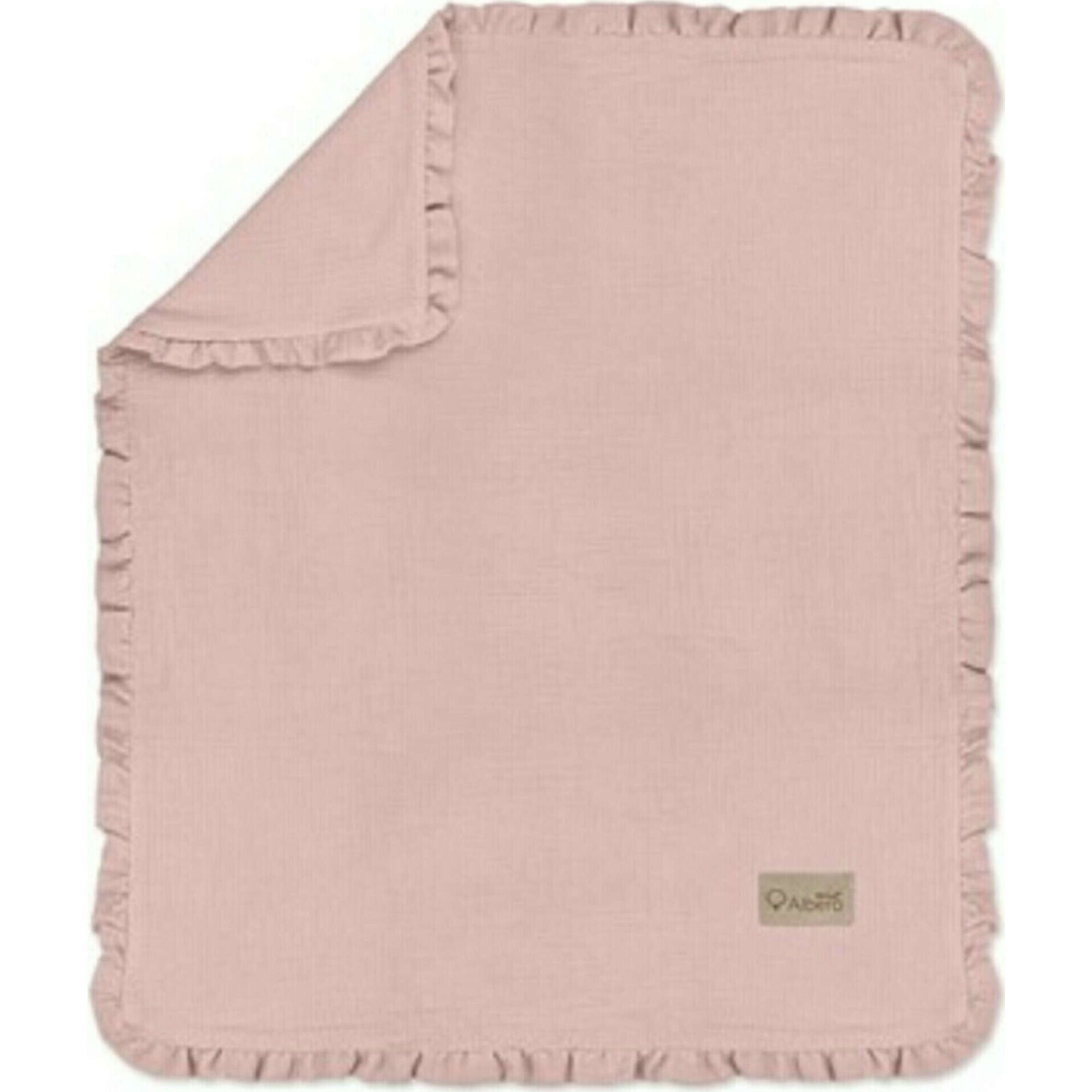 Manta Beb&eacute; Algod&atilde;o Bege Twinko