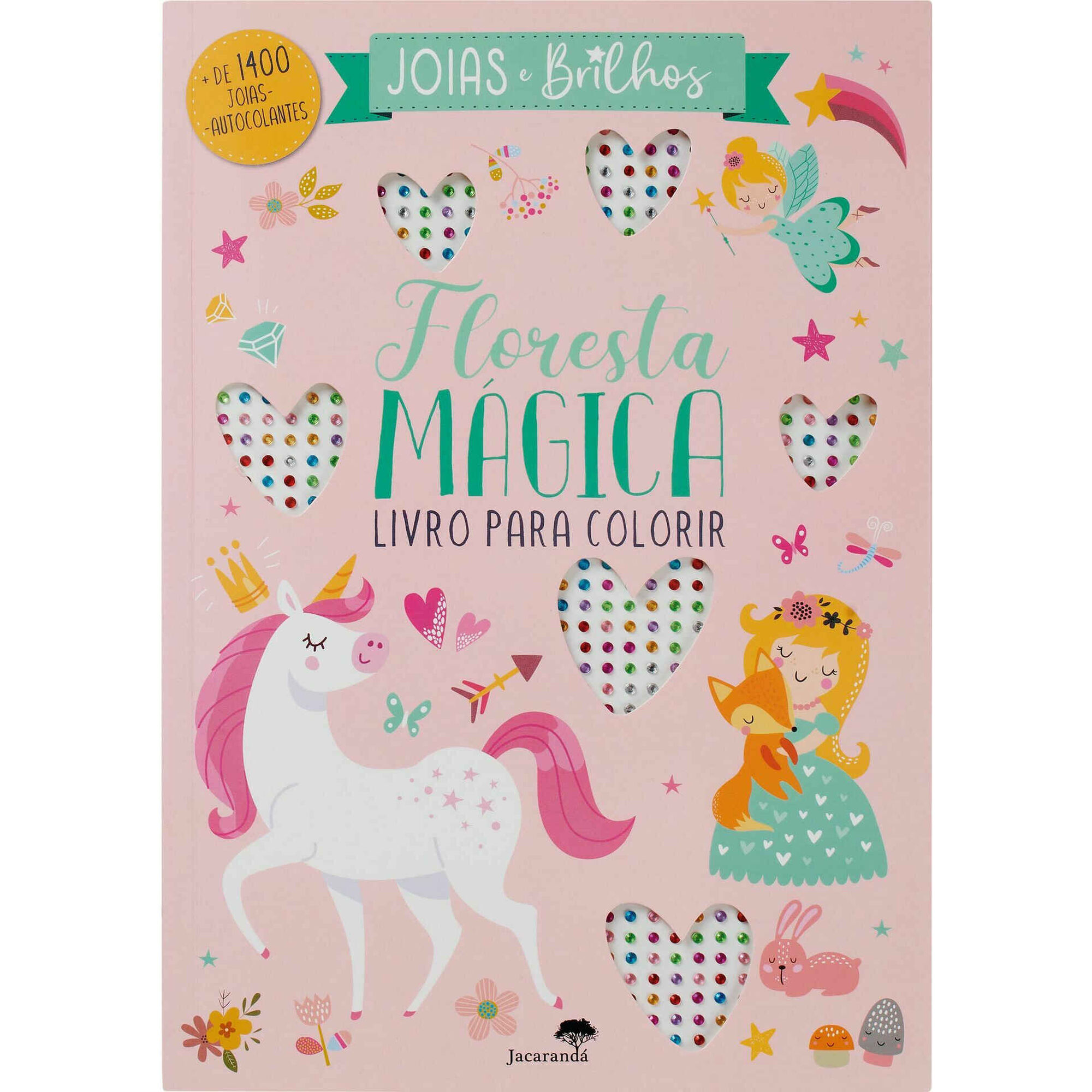 Floresta Mágica - Livro para Colorir