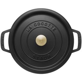 Ca&ccedil;arola Redondo Ferro Fundido 20cm Preta Staub
