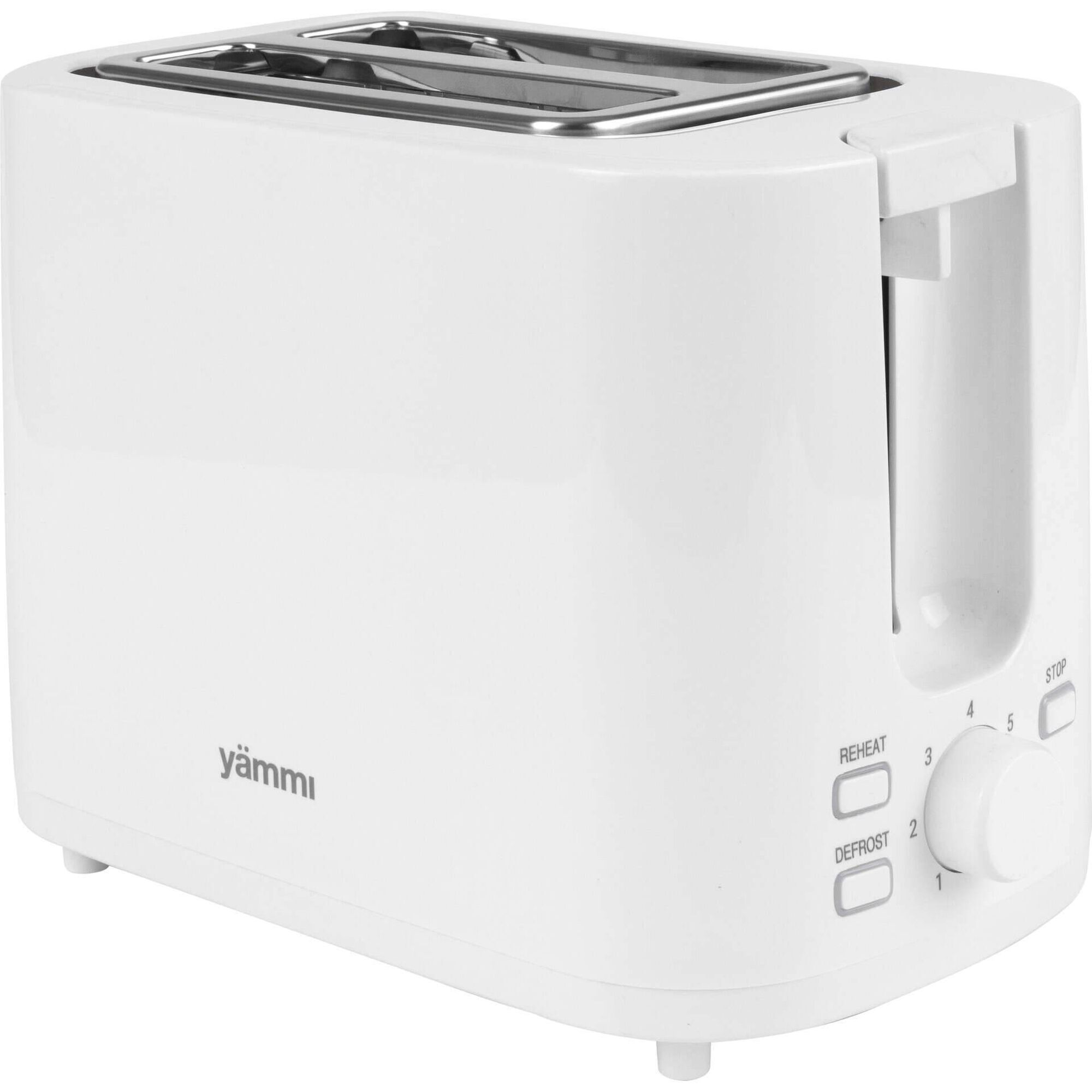 Torradeira 2 Fendas Branca 930W Y&auml;mmi