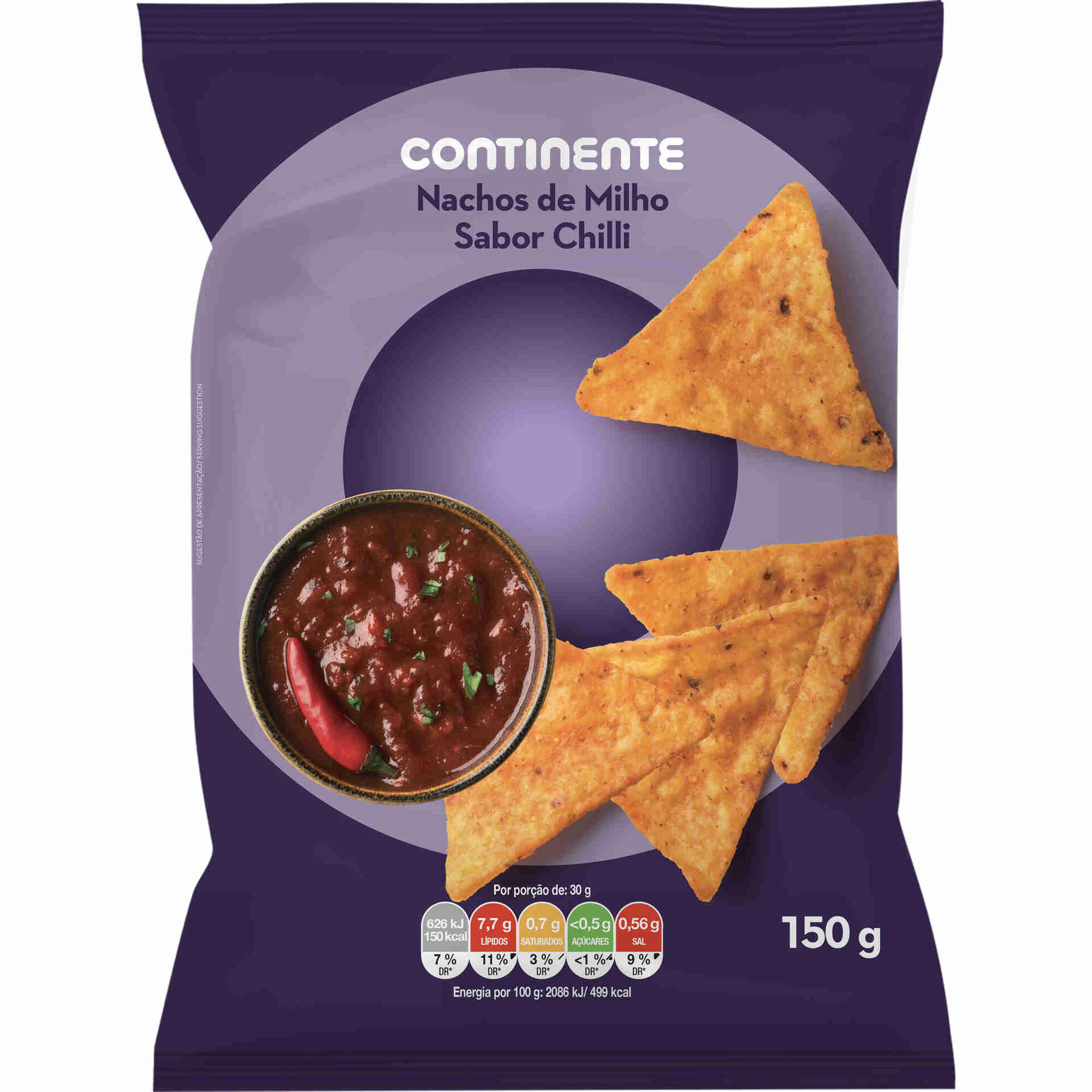 Nachos de Milho Sabor a Chilli