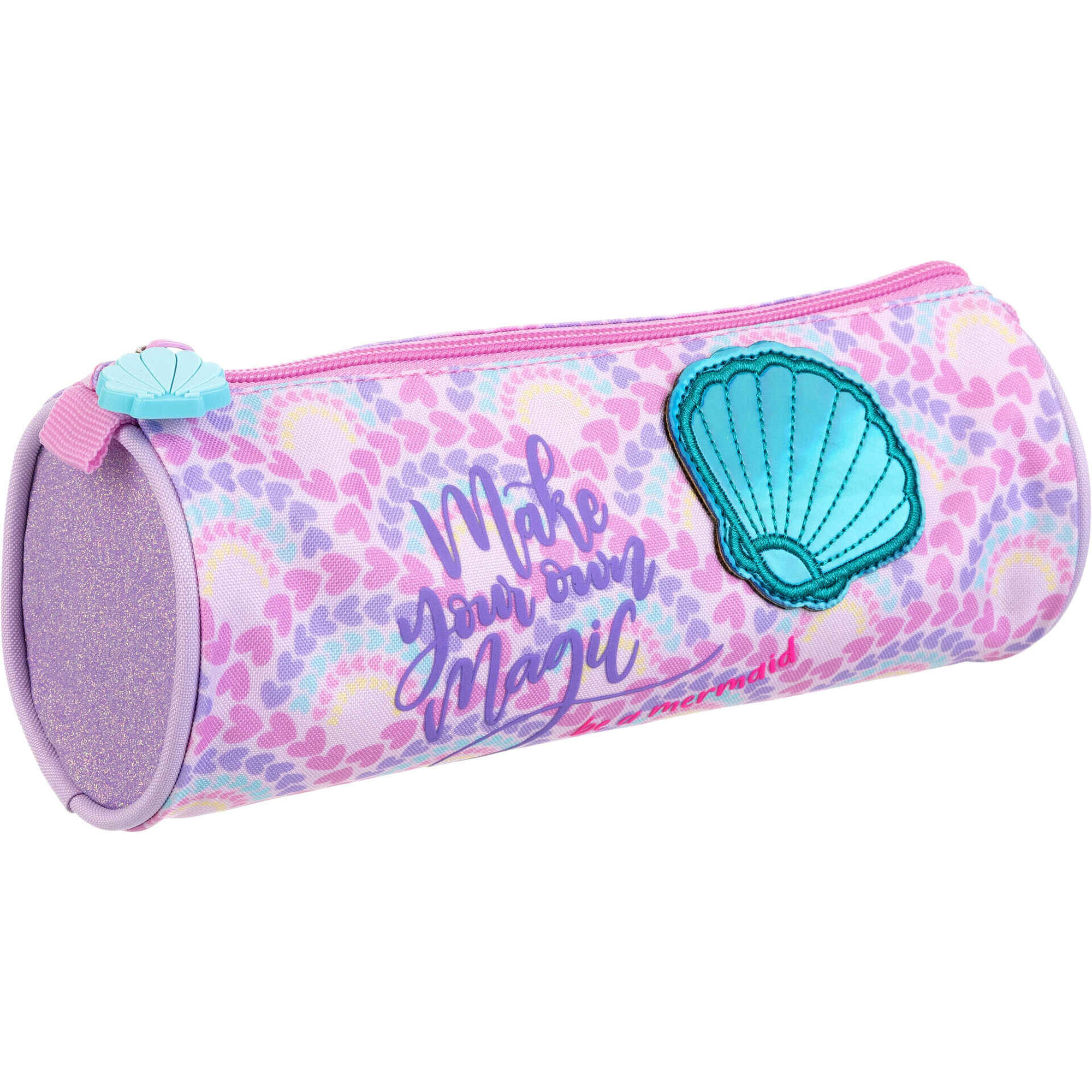 Estojo Redondo Lil&aacute;s Mermaid Note!