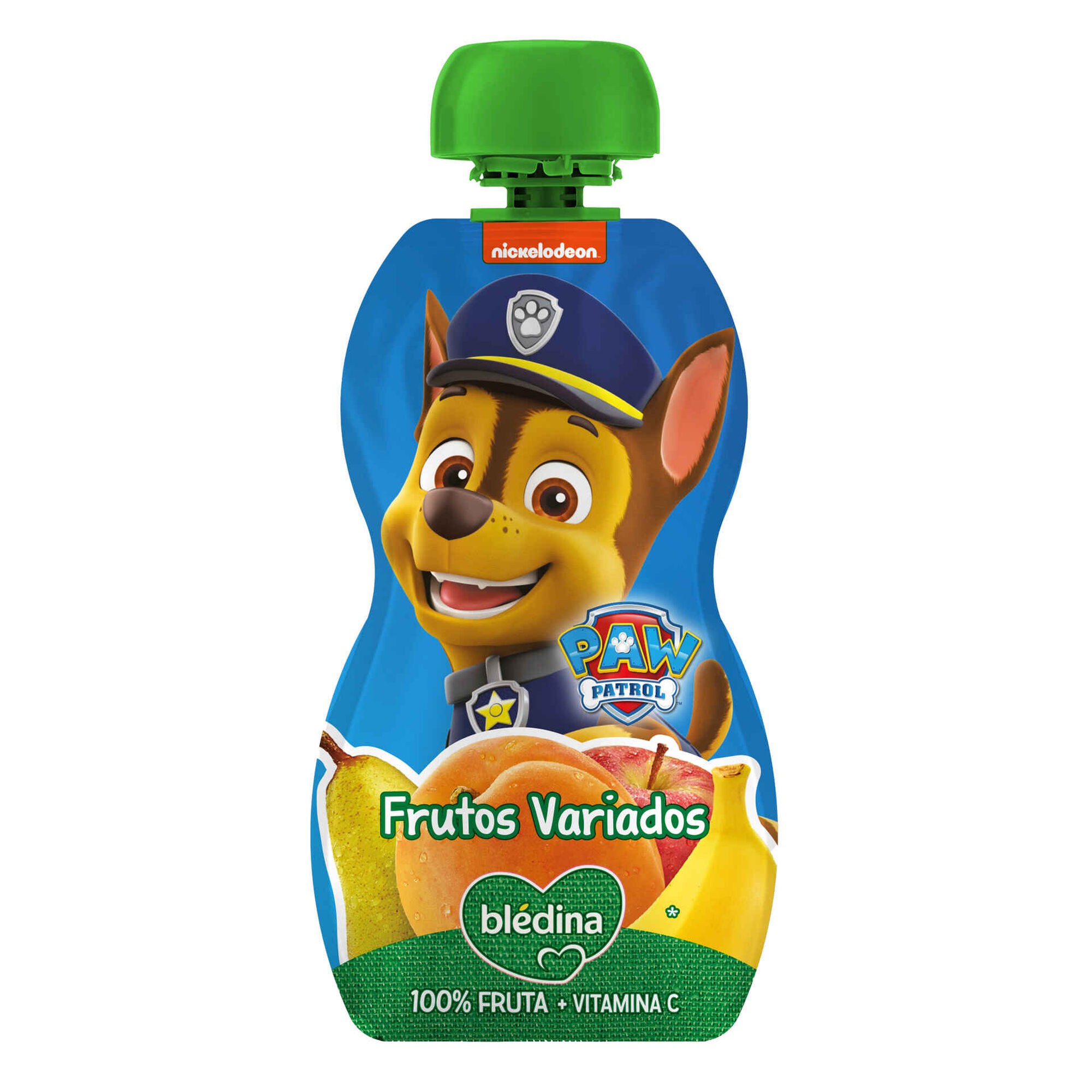 Saqueta de Fruta Frutos Variados Patrulha Pata +12M
