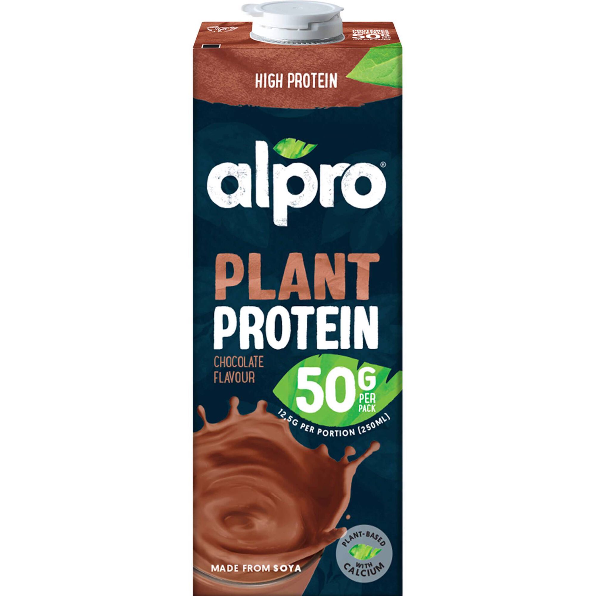 Bebida Vegetal de Soja Prote&iacute;na Chocolate Alpro