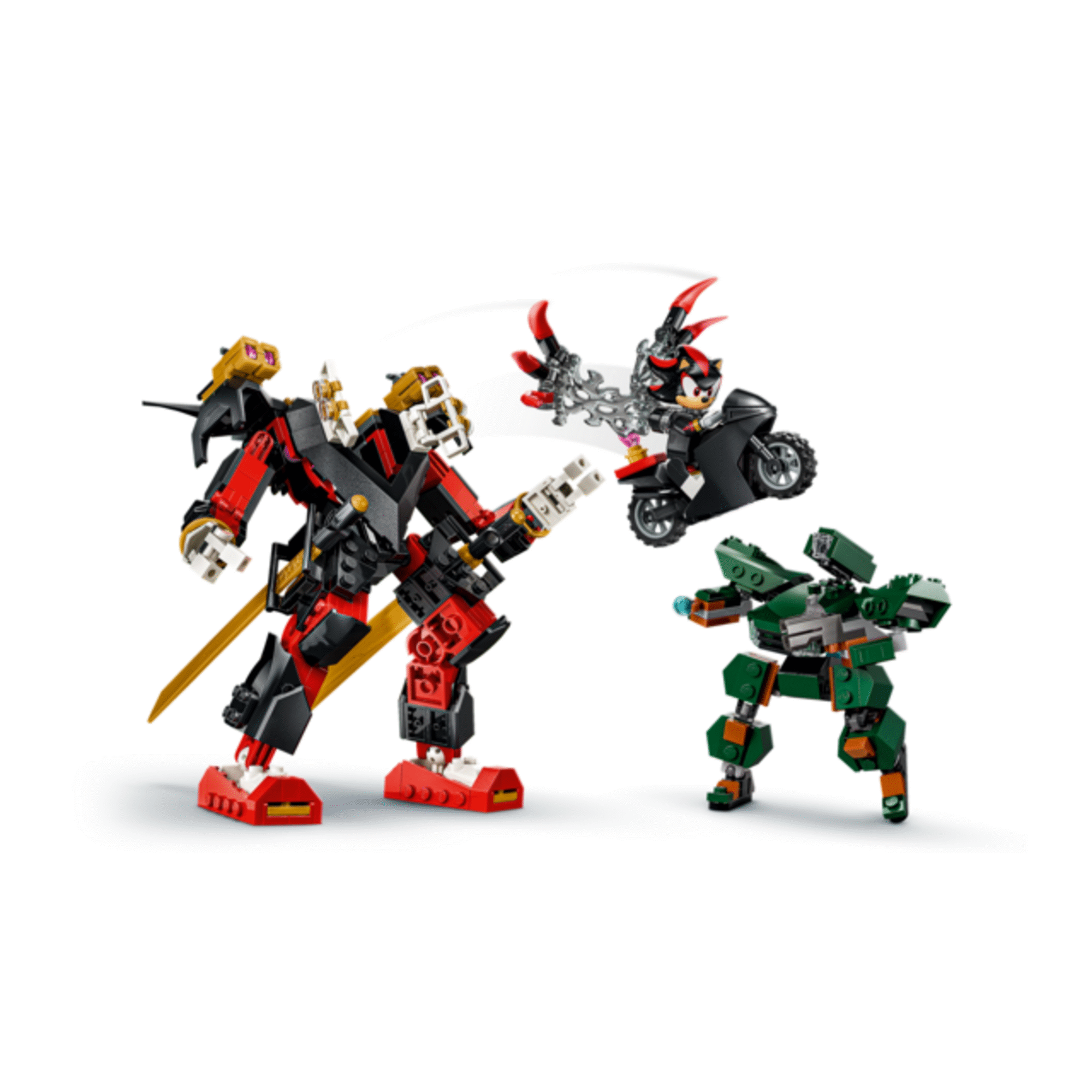 LEGO Sonic The Hedgehog - Rob&ocirc; do Shadow contra G.U.N. Trooper - 77120