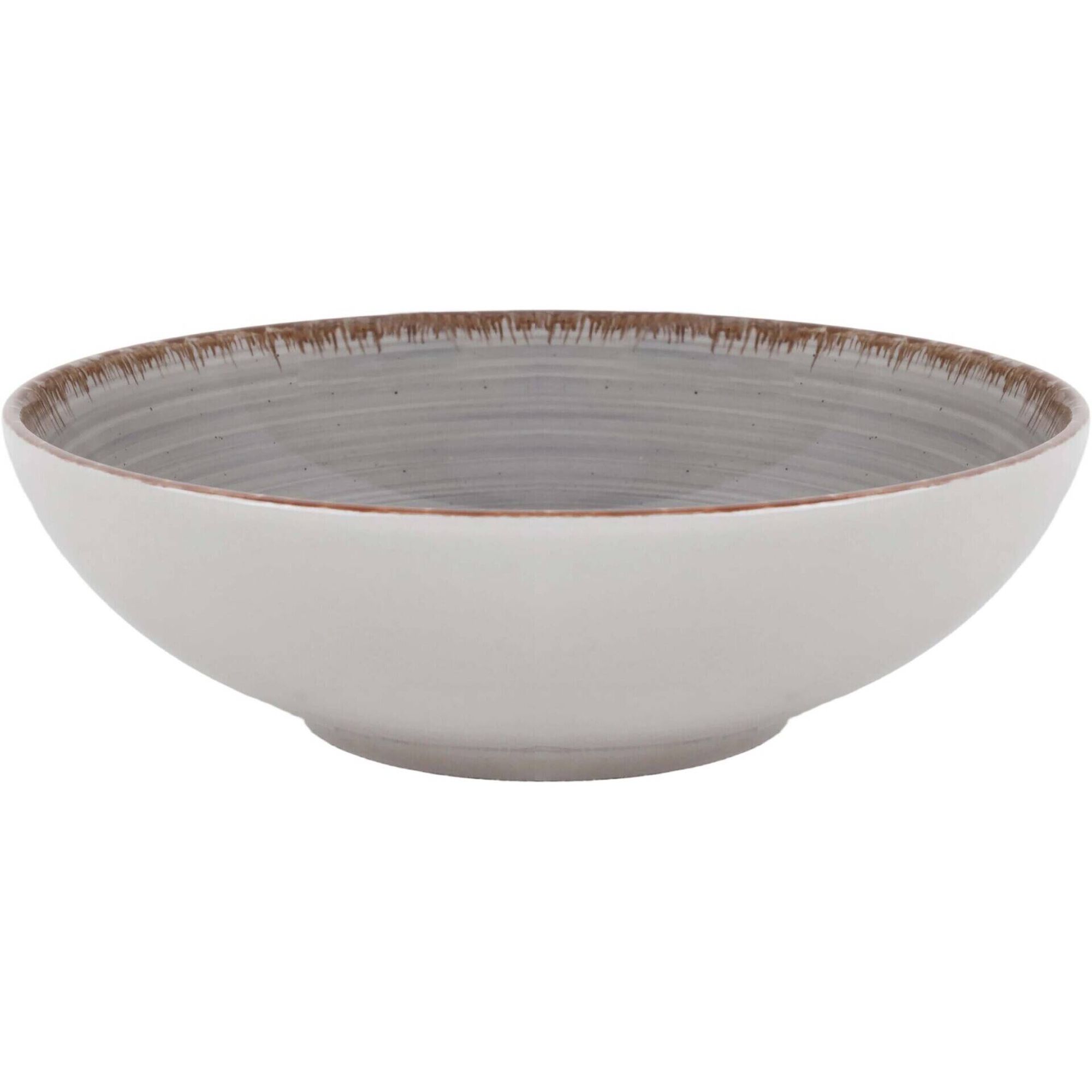 Prato Sopa 18cm Cinza Seia Kasa