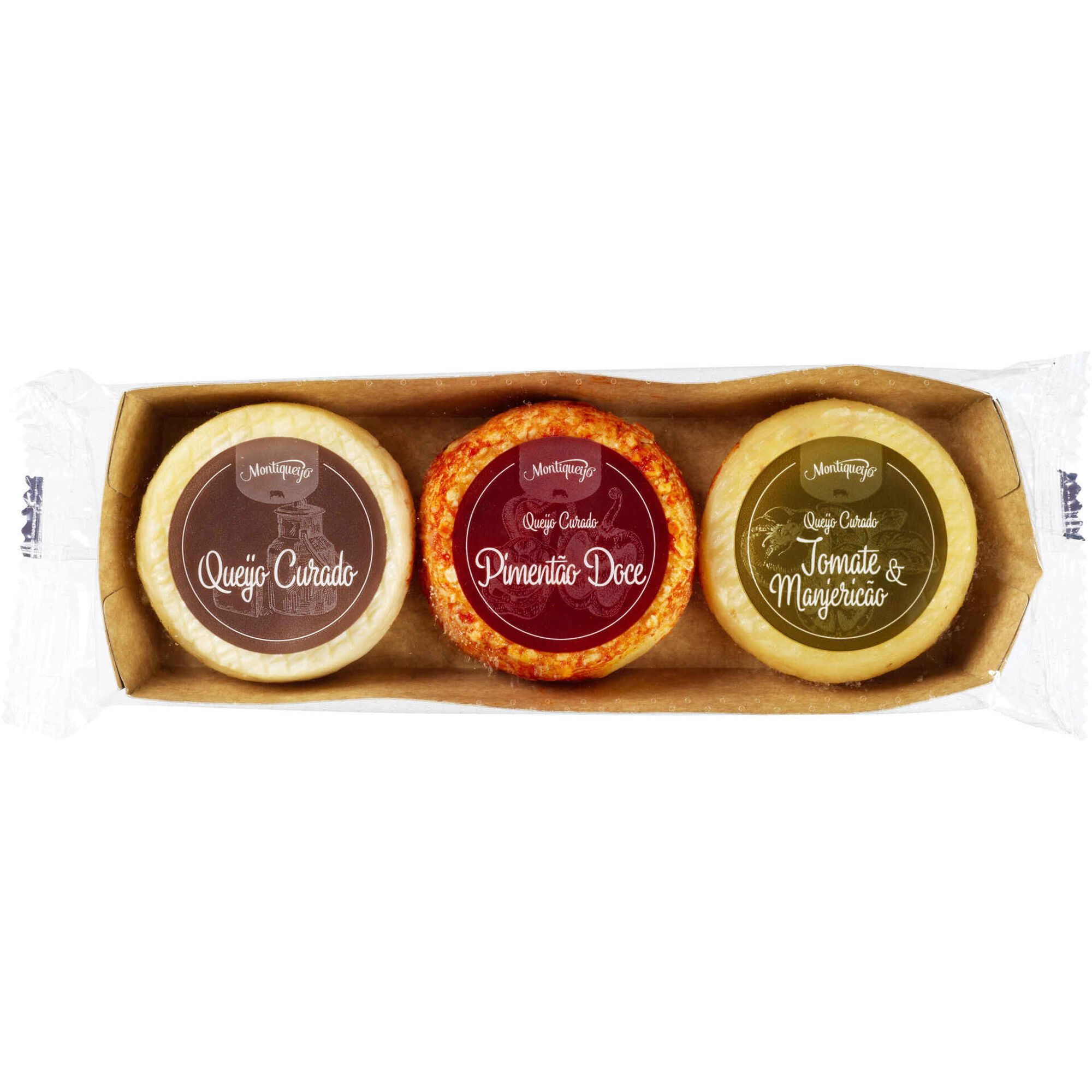Conjunto 3 Queijos Curados