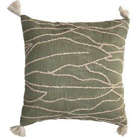 Almofada 45x45cm com Linhas em Chenille