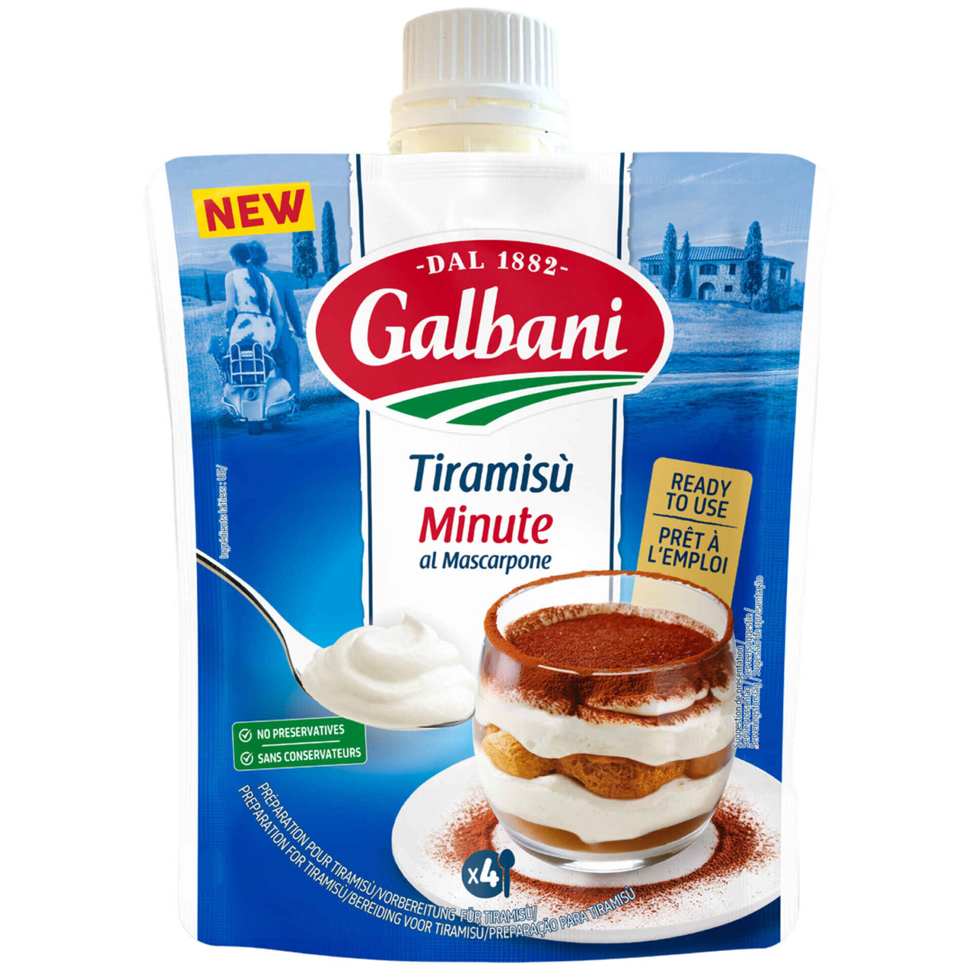 Queijo Mascarpone para Tiramisu
