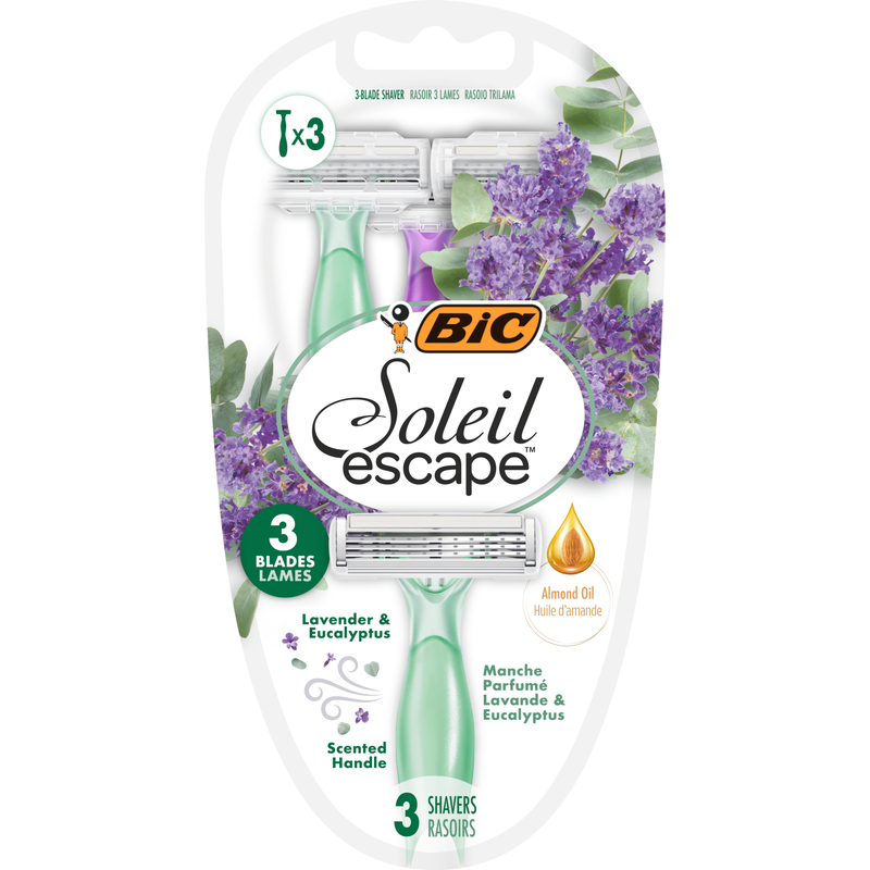 Lâminas Descartáveis Soleil Escape Bic