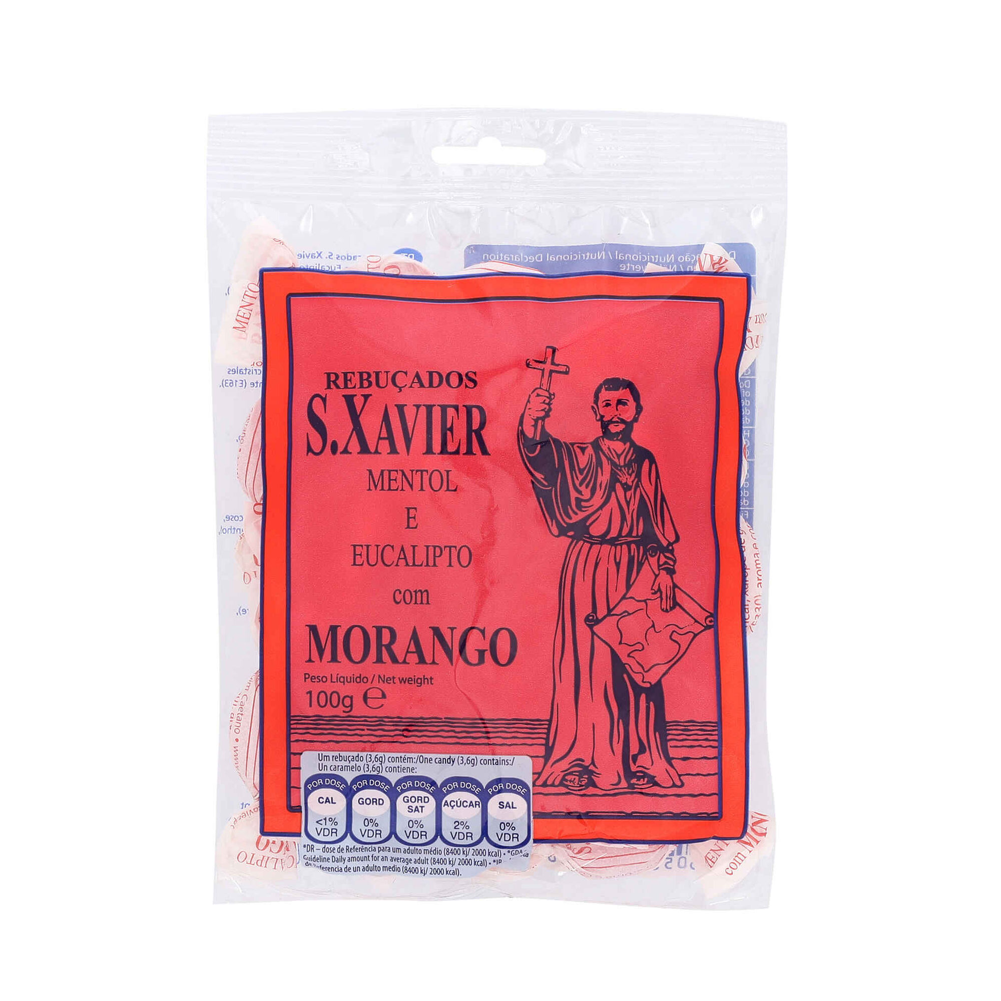 Rebuçados de Mentol e Morango Rebuçados de Mentol e Morango