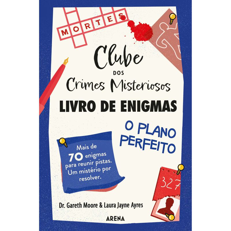 Clube dos Crimes Misteriosos - Livro de Enigmas de Dr. Gareth Moore