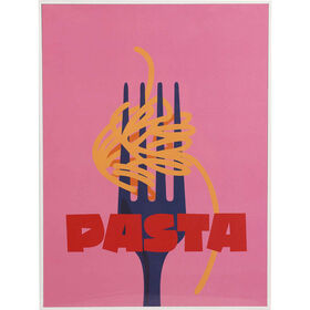 Quadro Decorativo 30x40cm Garfo Kasa