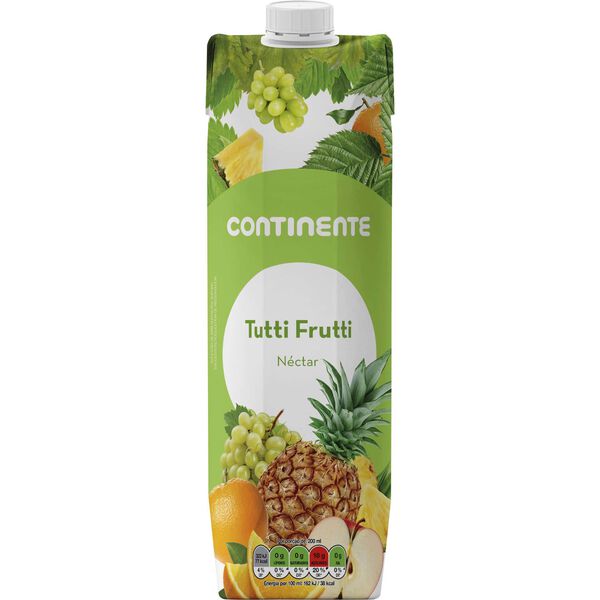 Néctar Ananás, Uva Maçã e Laranja Continente