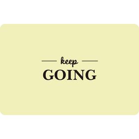 Individual PVC Keep Going Kasa