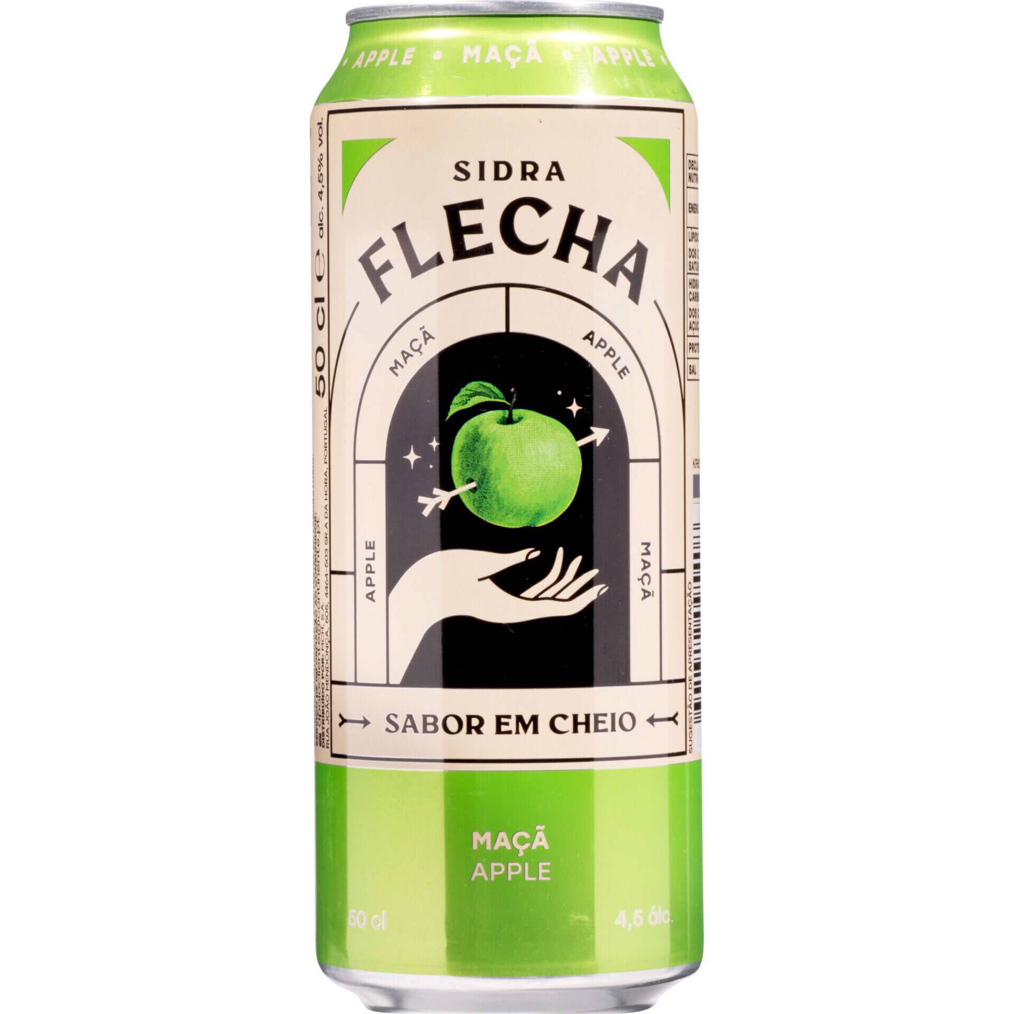 Sidra com &Aacute;lcool em Lata Ma&ccedil;&atilde; Flecha