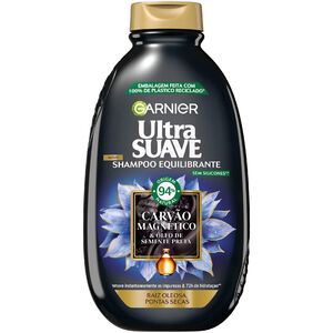Champô Carvão Garnier Ultra Suave