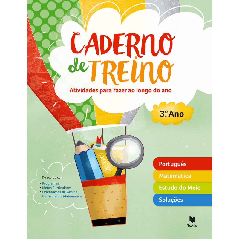 Caderno de Treino - 3.º Ano de Texto Editora