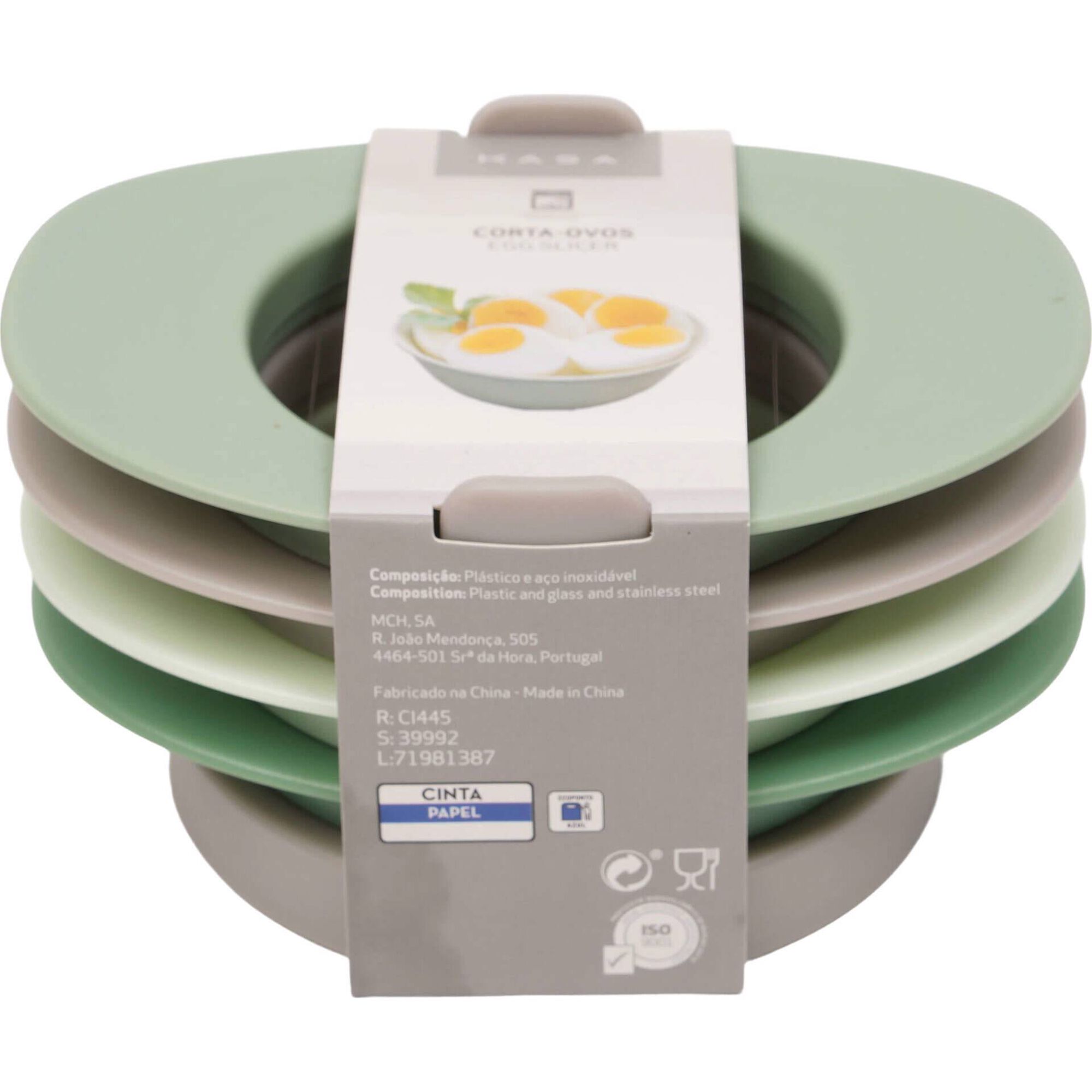 Corta Ovos em 4 Cortes