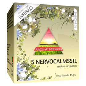 Infus&atilde;o N&ordm;5 Nervocalmssil Saquetas Ra&iacute;zes da Natureza