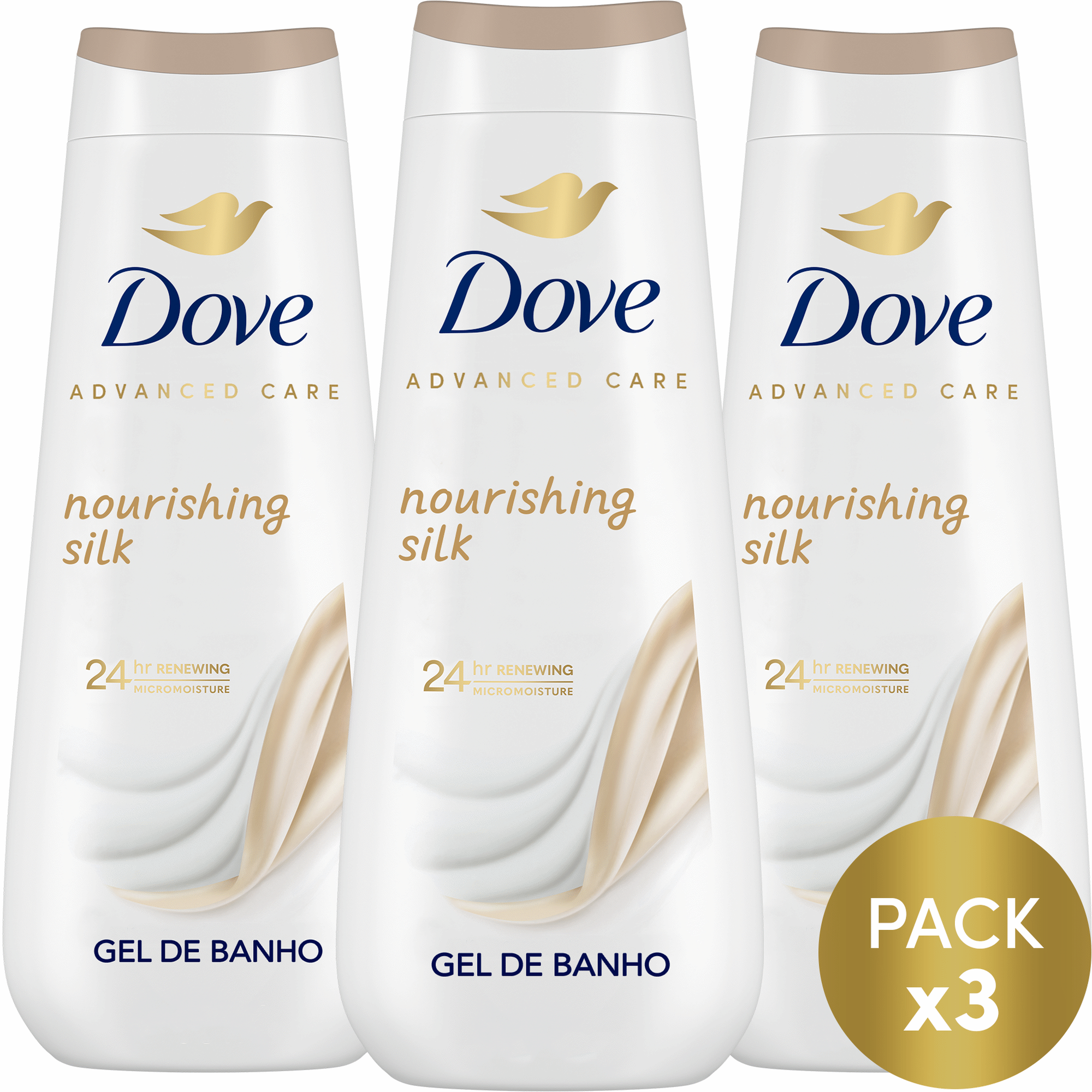 Gel de Banho Advanced Care Nourishing Silk