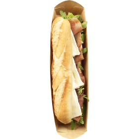 Baguete de Queijo Brie, Presunto e R&uacute;cula Cozinha Continente