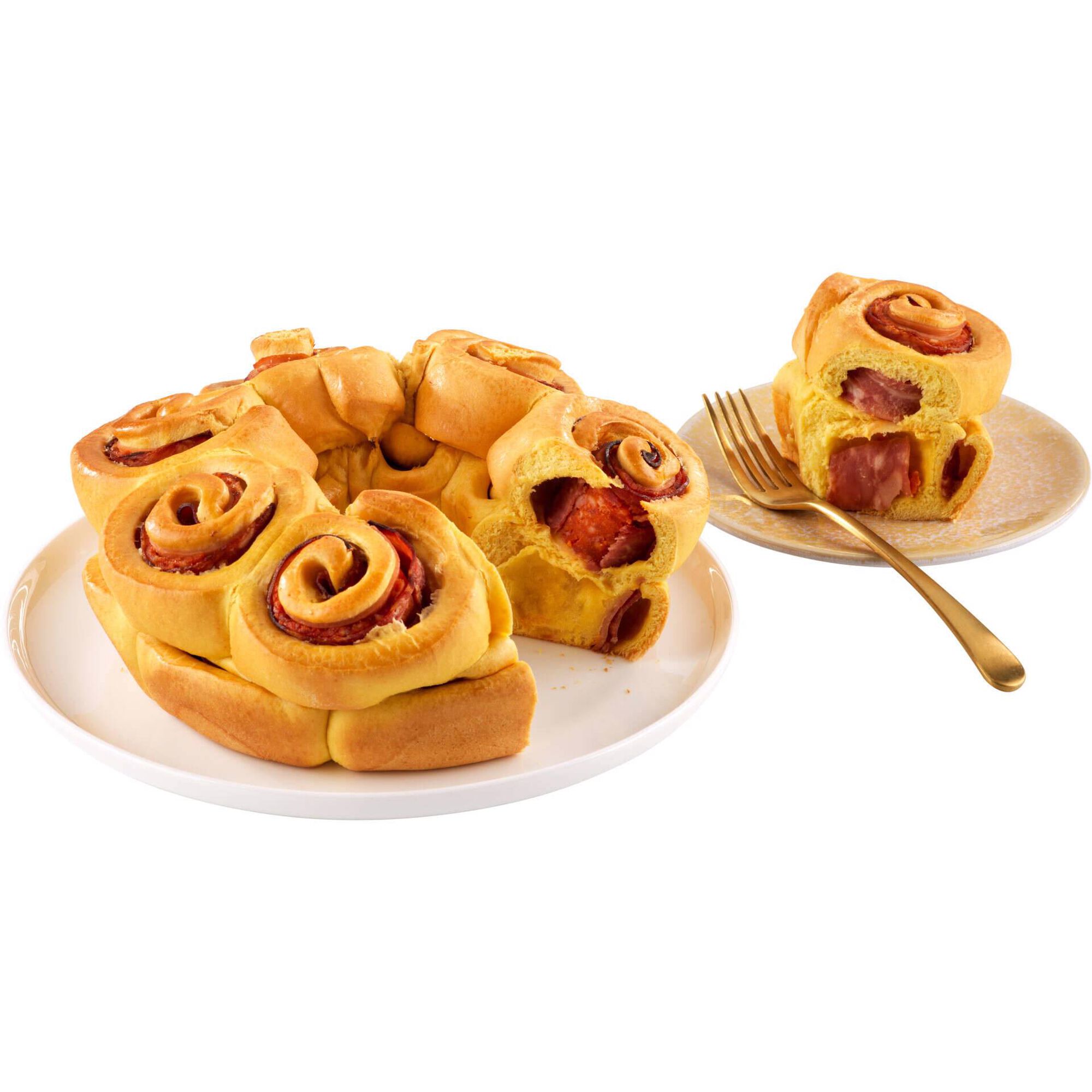 Folar com Bacon, Fiambre e Chouri&ccedil;o