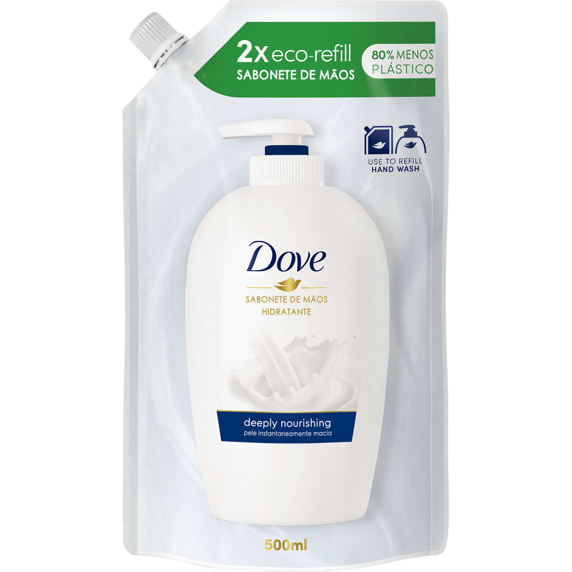 Sabonete L&iacute;quido Eco Recarga Hidratante Dove