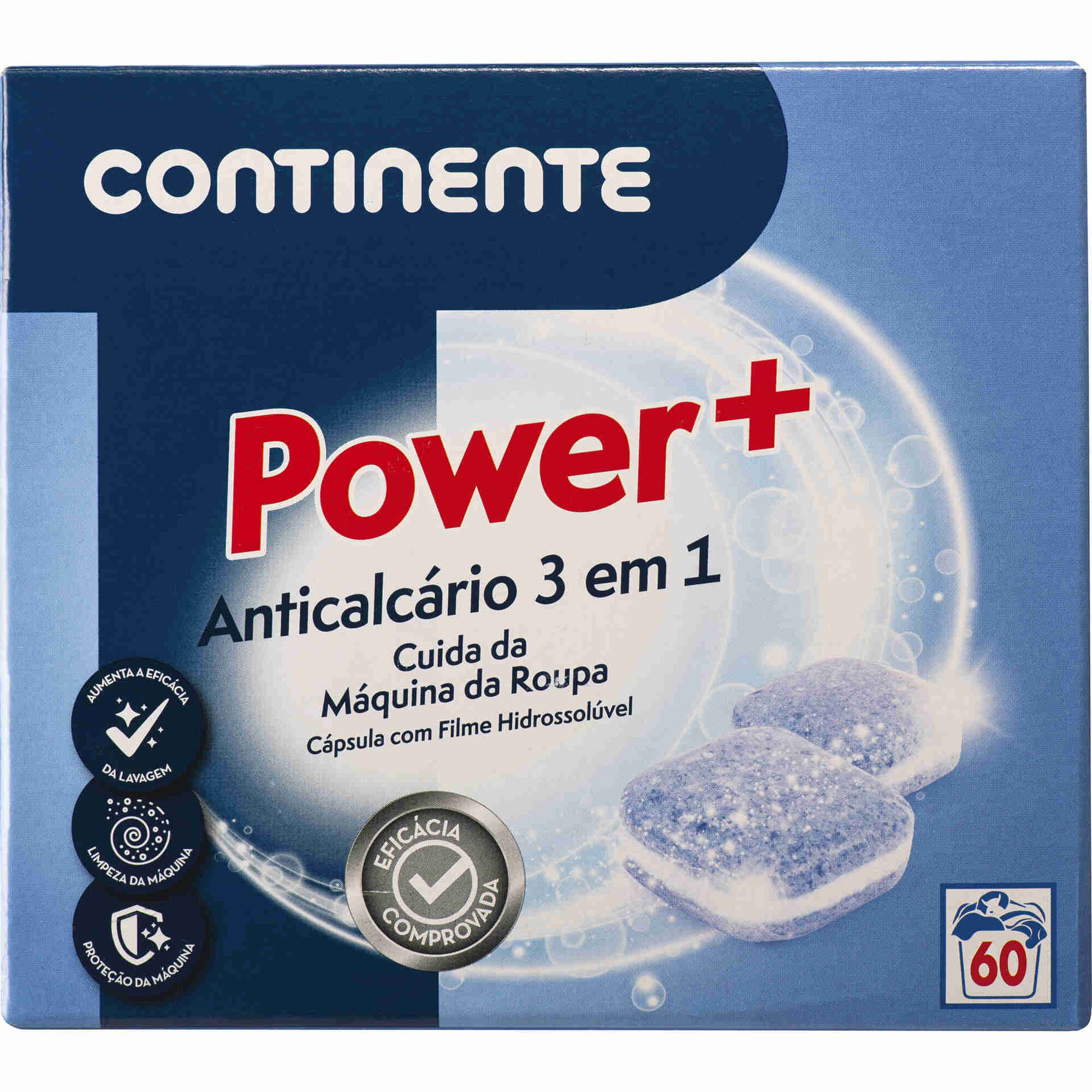 Anti-Calcário Pastilhas Power+ 3 em 1