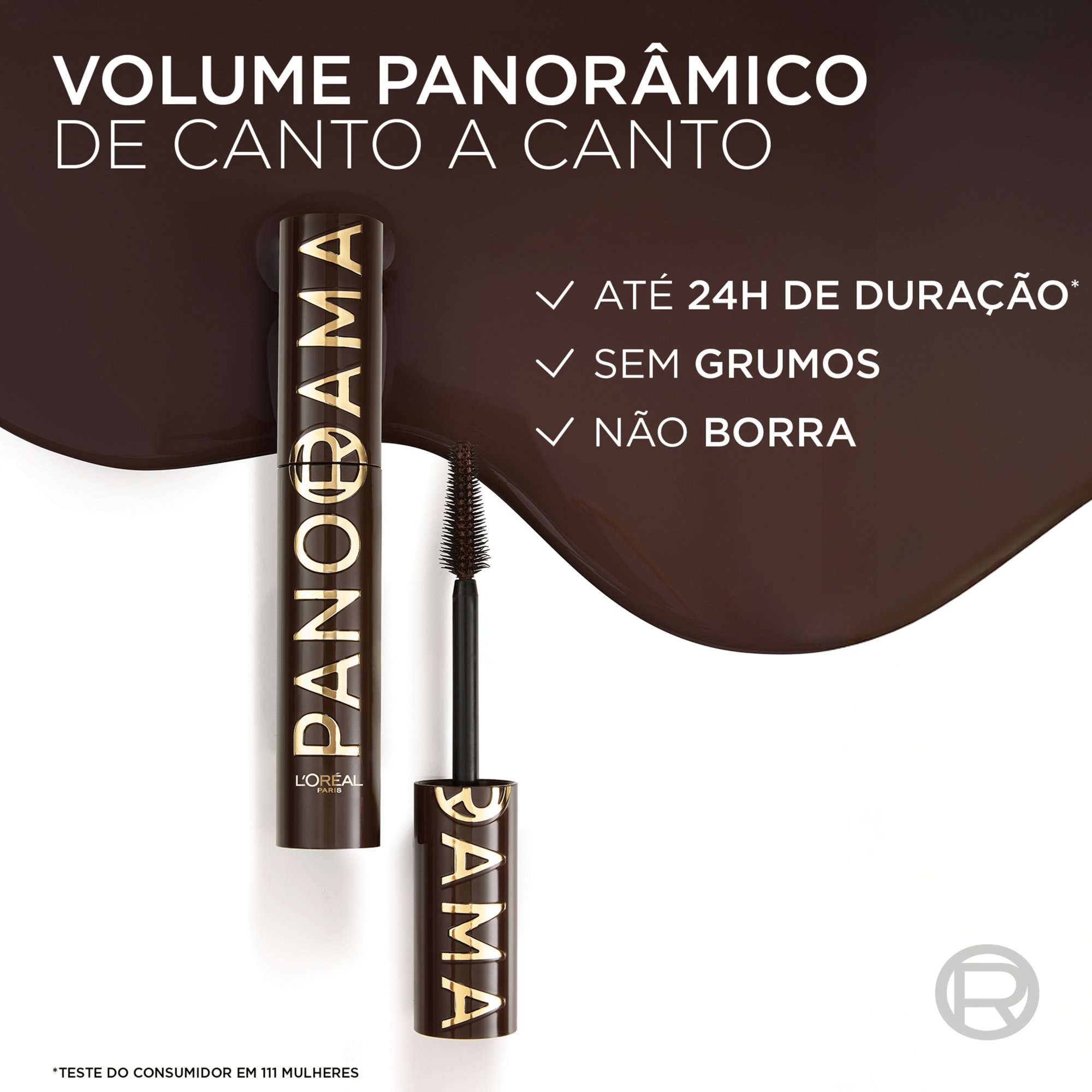 M&aacute;scara de Pestanas Panorama Brun L'Or&eacute;al Paris