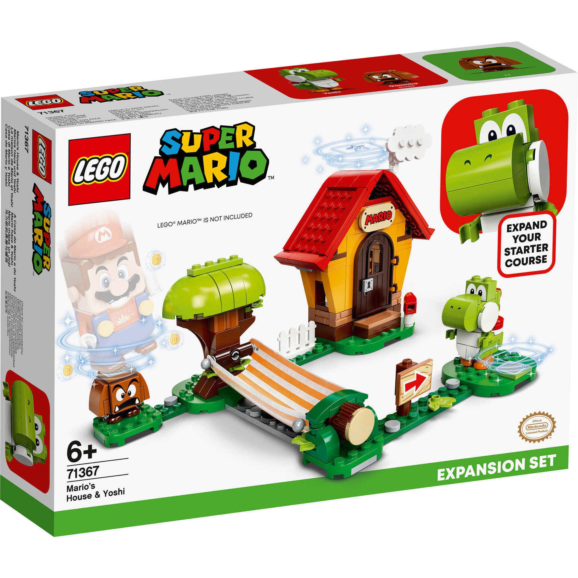 Set de Expansão: A Casa do Mario e do Yoshi - 71367 Set de Expansão: A Casa do Mario e do Yoshi - 71367