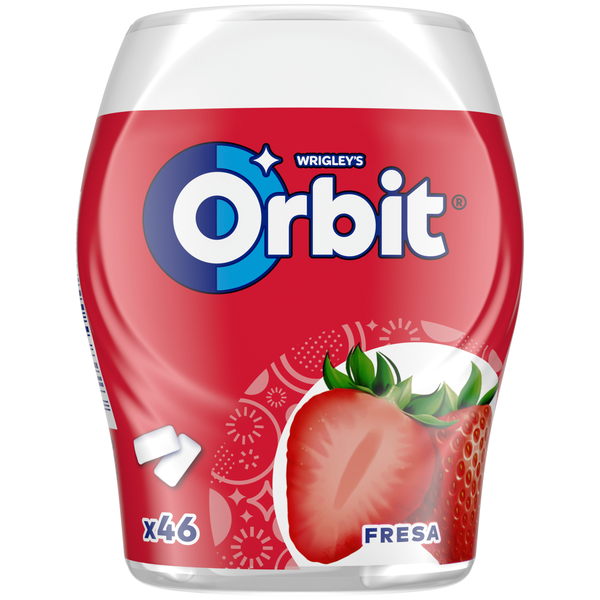 Pastilhas Elásticas Morango Orbit