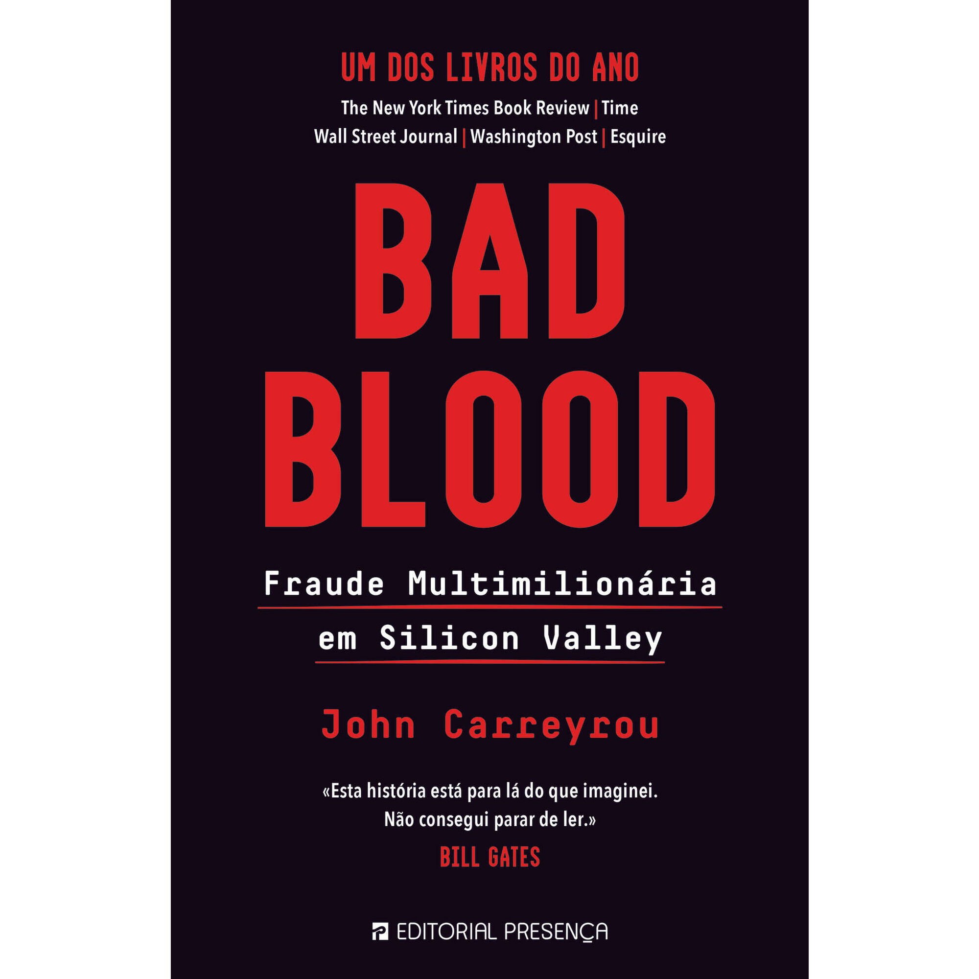 Bad Blood de John Carreyrou