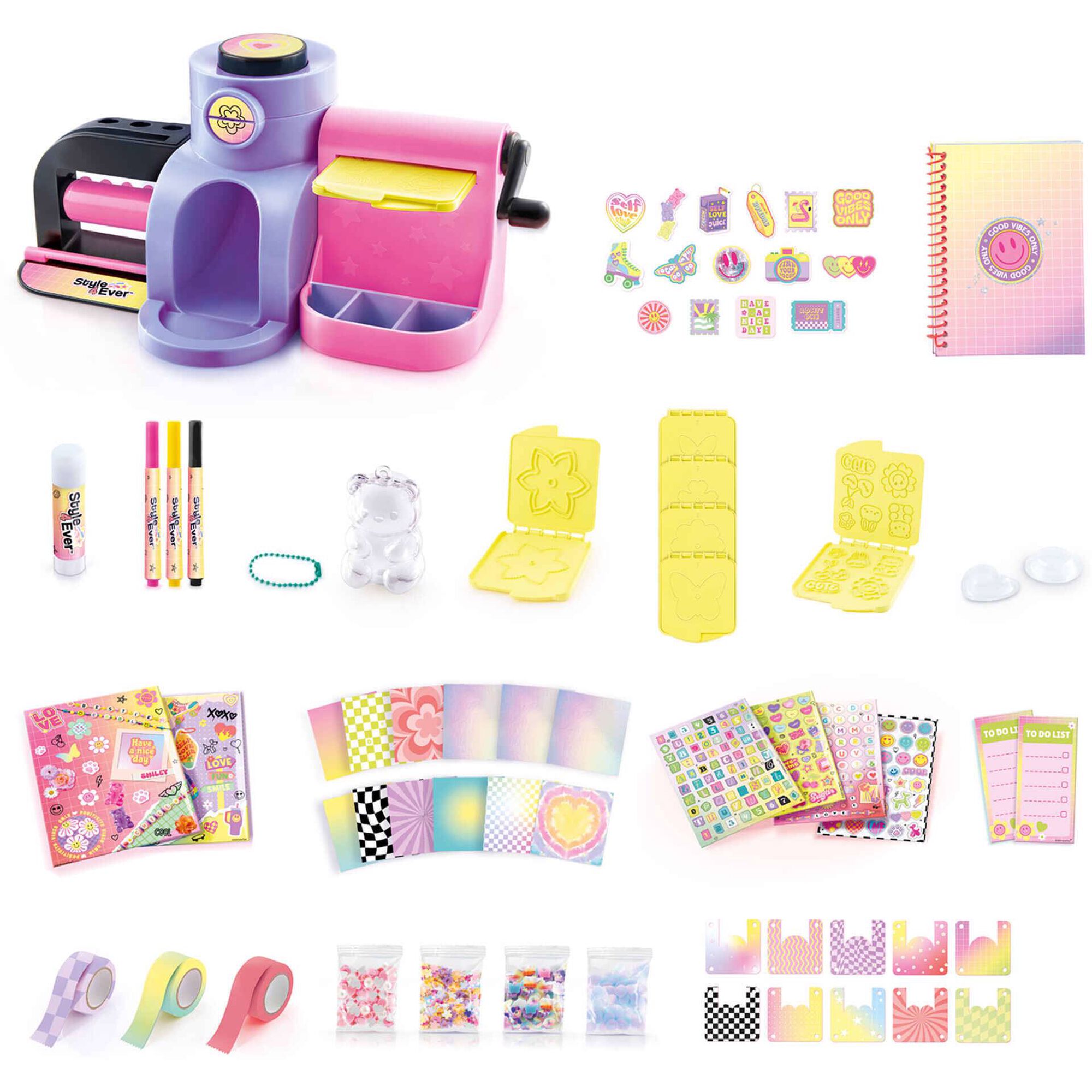 Canal Toys - Kit Est&uacute;dio de Decora&ccedil;&atilde;o 4 em 1 Style4ever