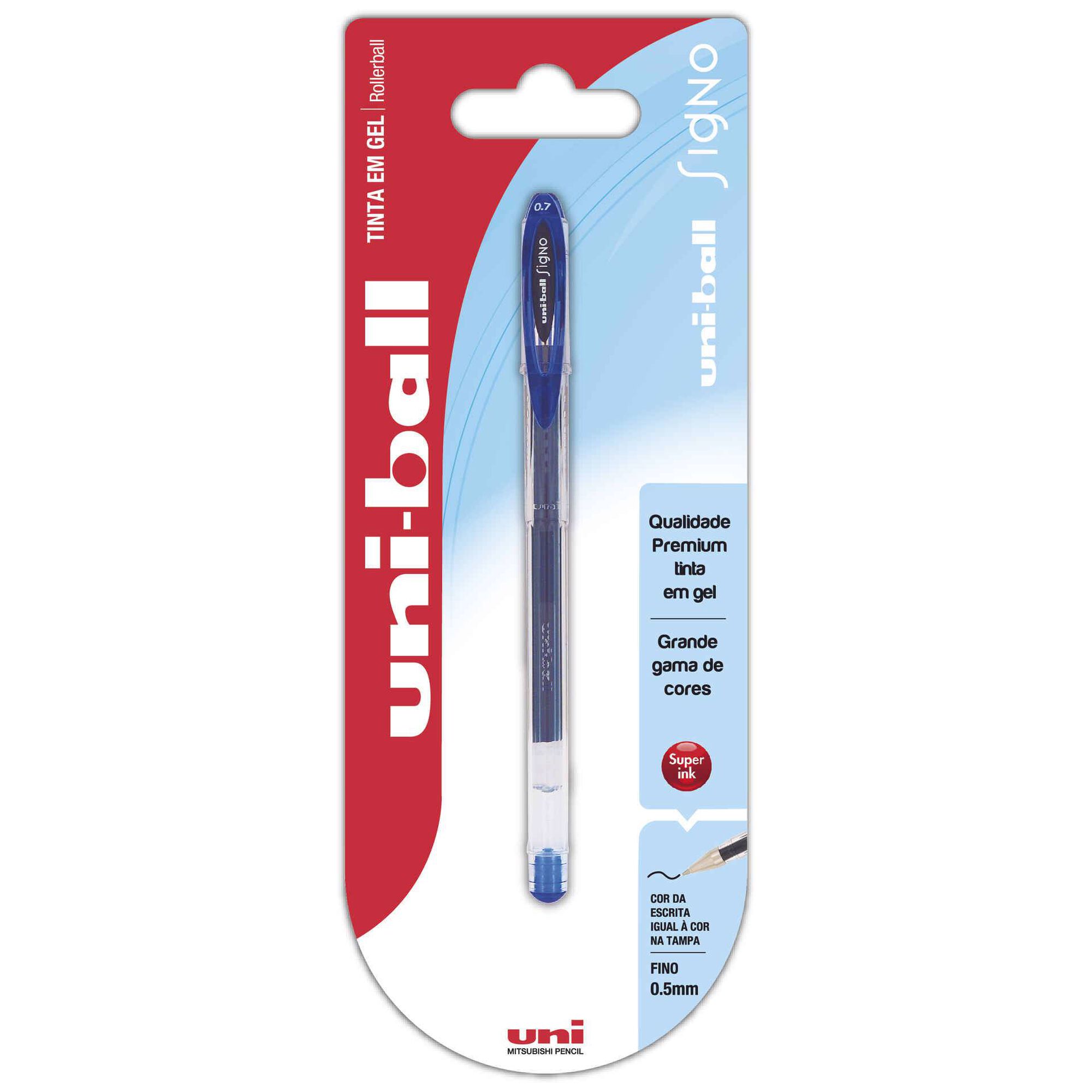 Roller de Tinta Gel Azul