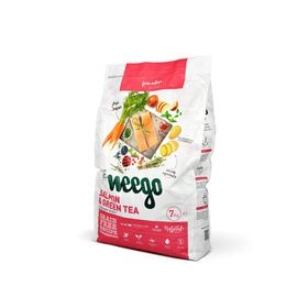 Ra&ccedil;&atilde;o para Gato Adulto Esterilizado Salm&atilde;o e Ch&aacute; Verde Weego