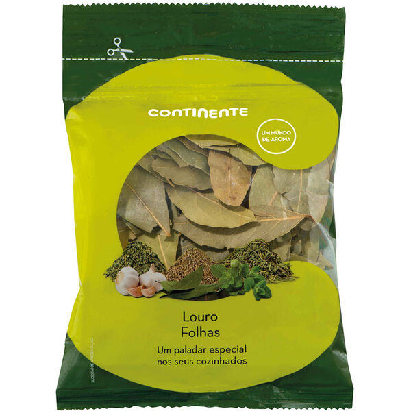 Louro Folha em Saqueta Continente