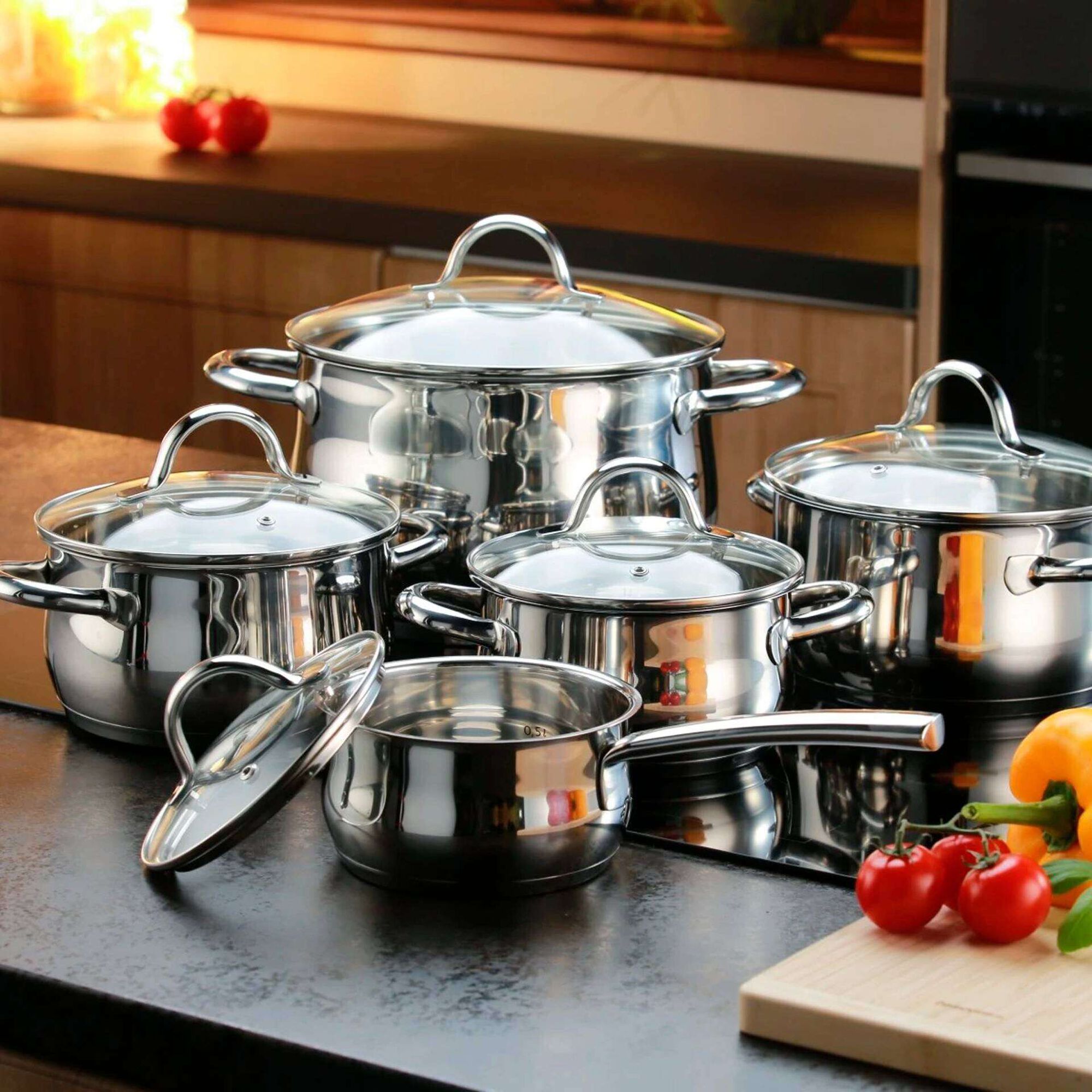 Trem Cozinha Ambition 10 Pe&ccedil;as Tescoma