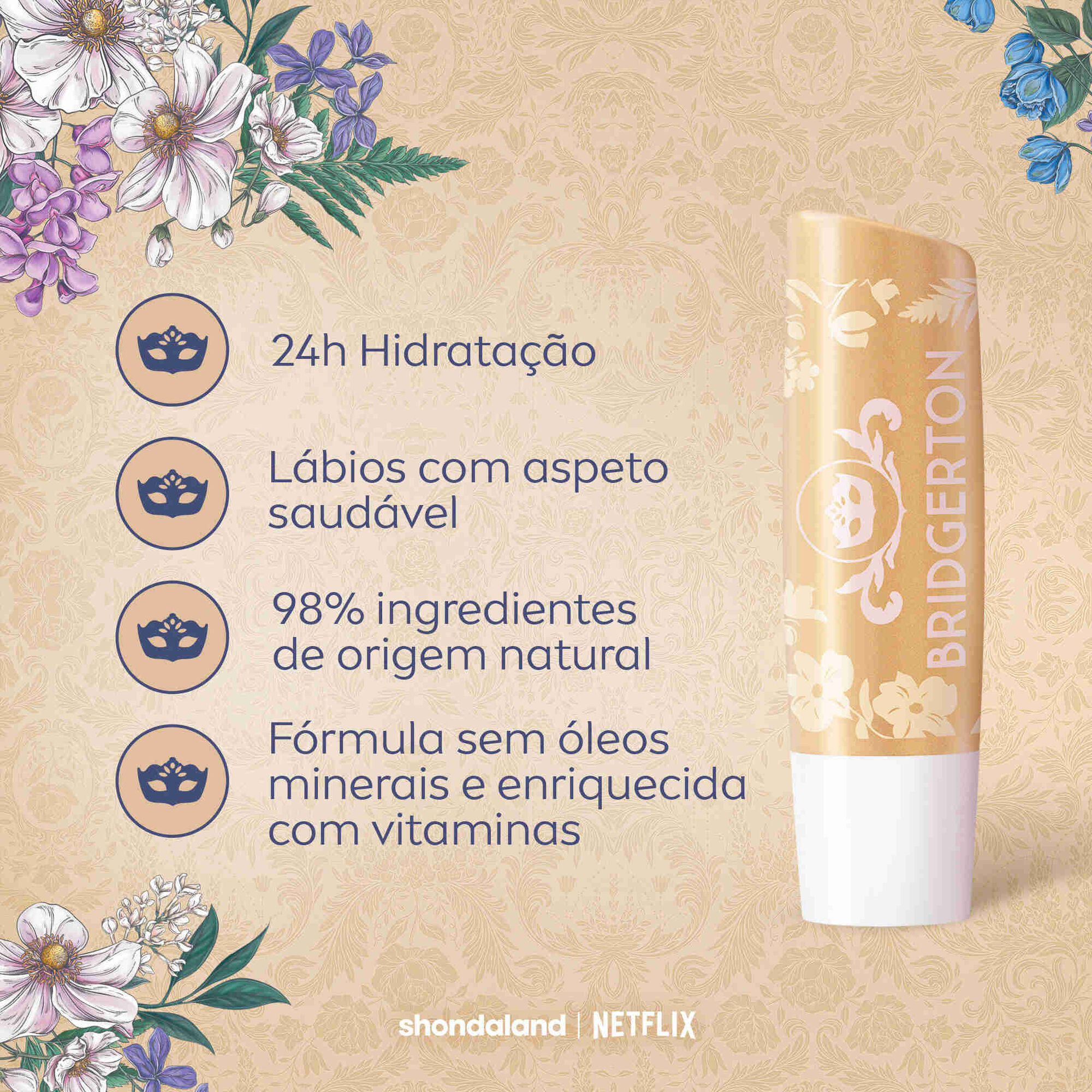 Batom Bridgerton Vanilla Biscuit Labello