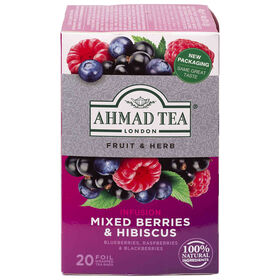 Infus&atilde;o Frutos Vermelhos Saquetas Ahmad