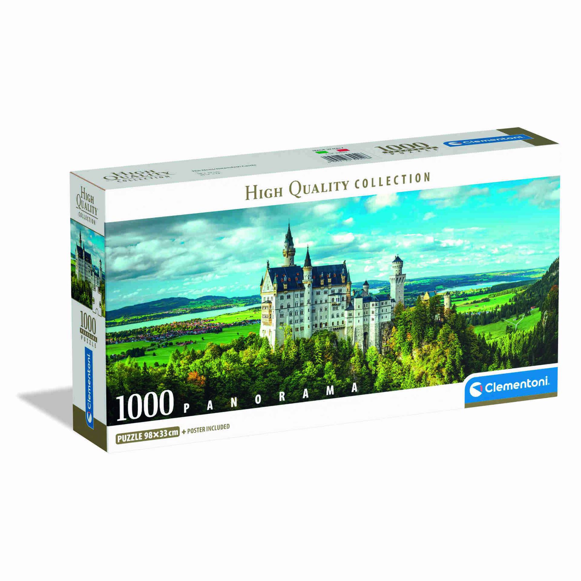 Puzzle Panorama The Neuschwanstein 1000 Peças