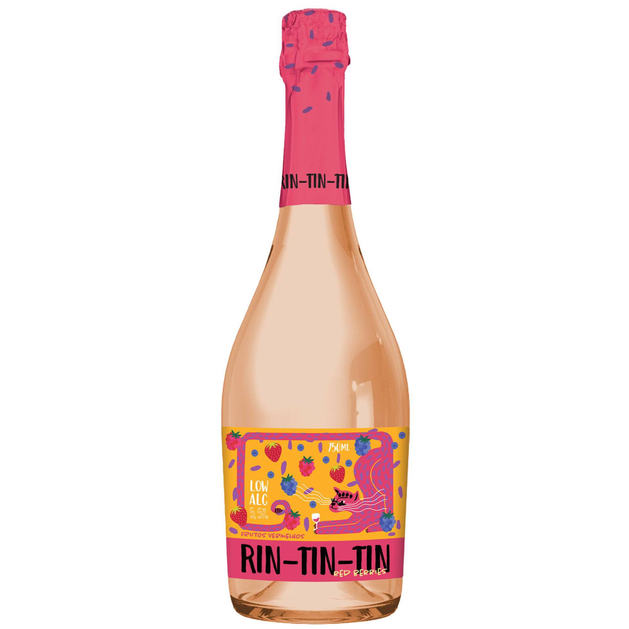 Rin-Tin-Tin Cocktail Lima Frutos Vermelhos