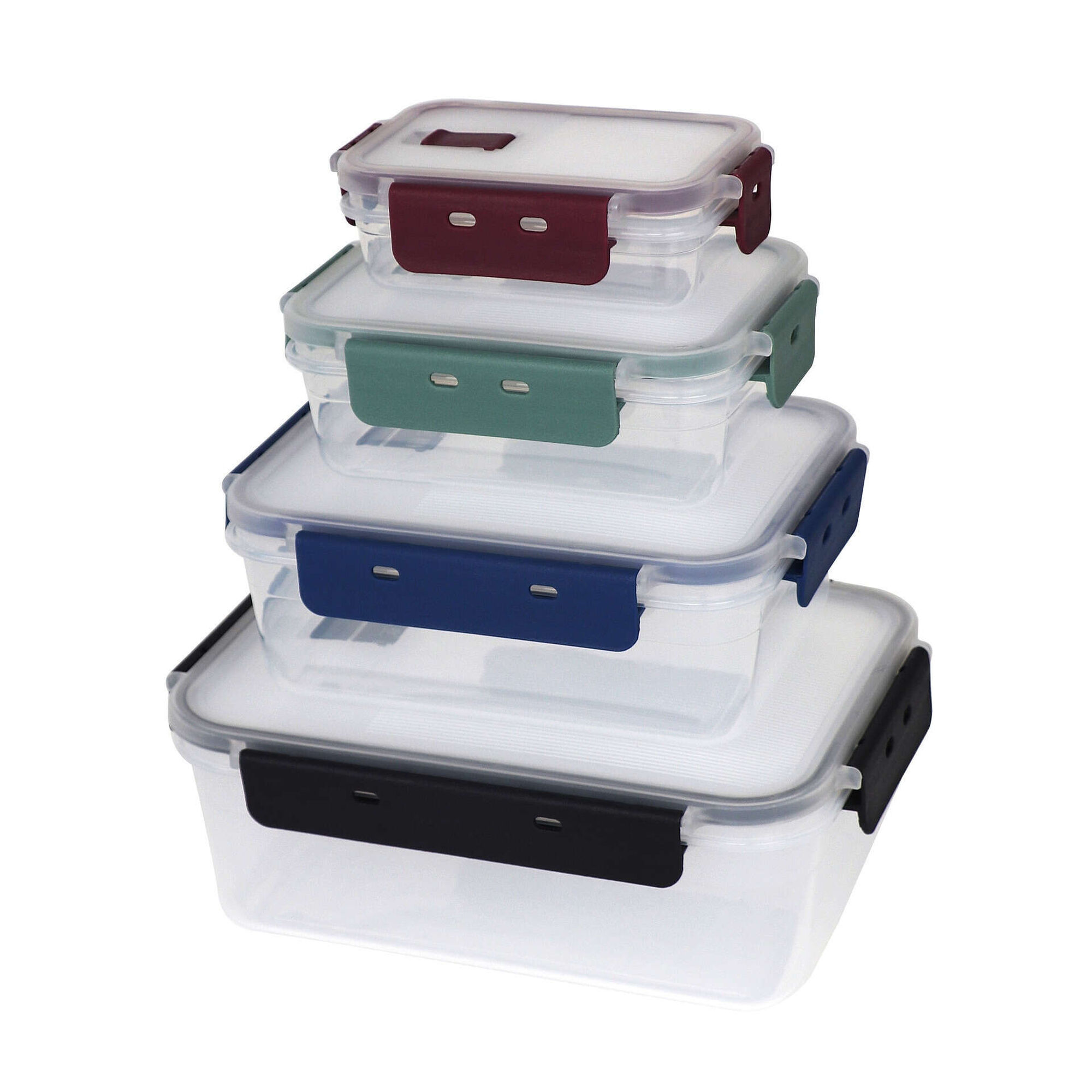 Conjunto 4 Caixas Herméticas Grande Bestlock Conjunto 4 Caixas Herméticas Grande Bestlock