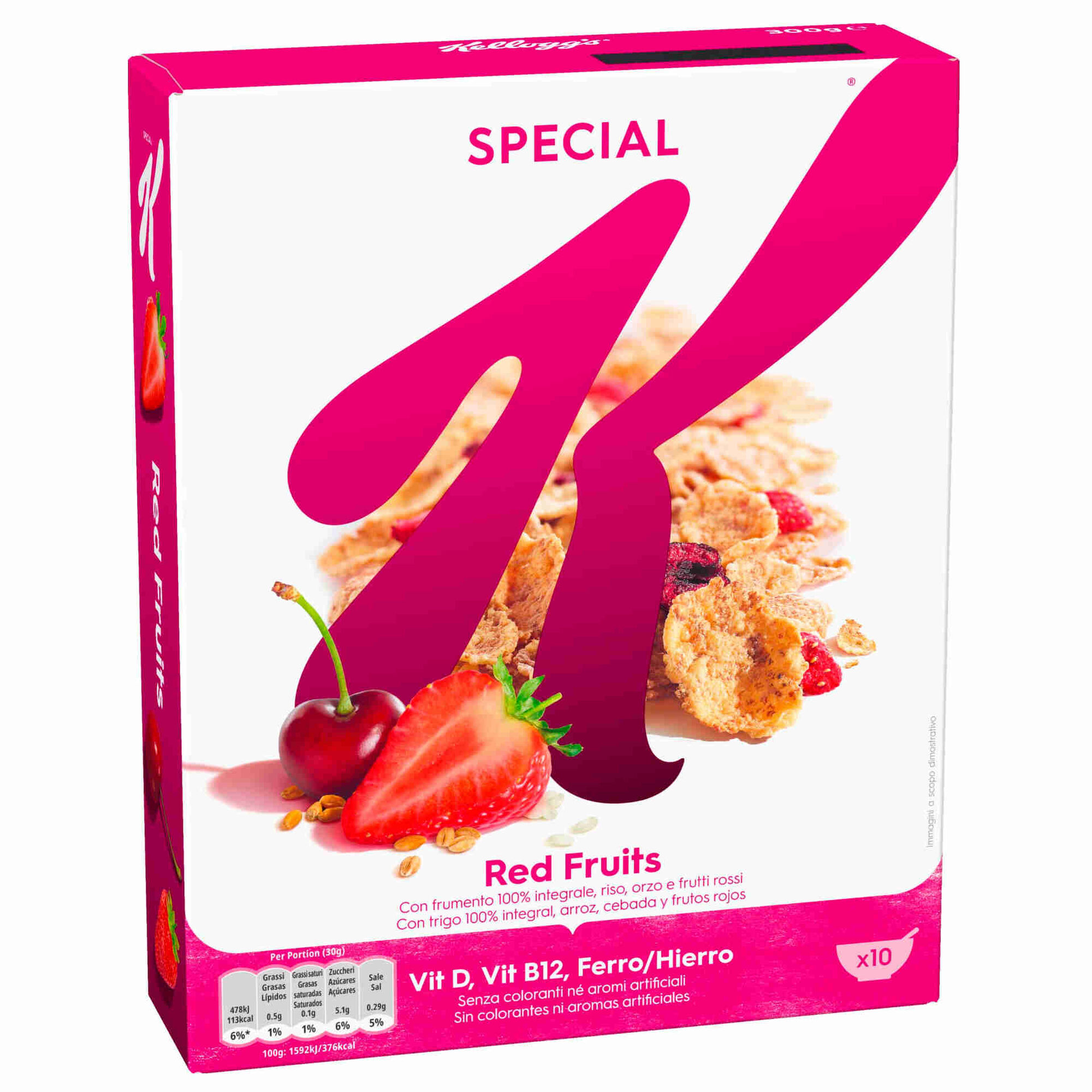 Cereais Special K Frutos Vermelhos